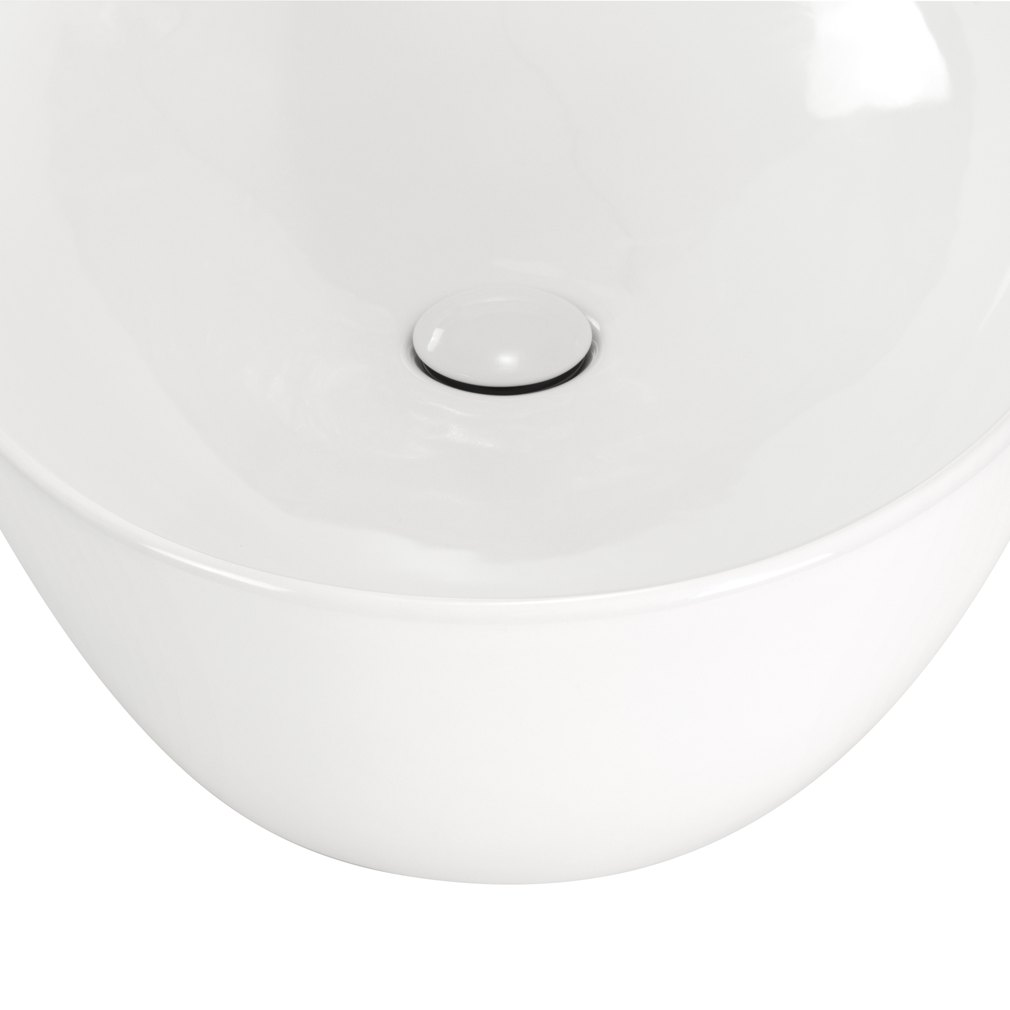 Design Keramik Waschbecken Bacchiglione in Weiß Design Keramik Waschbecken Bacchiglione in Weiß