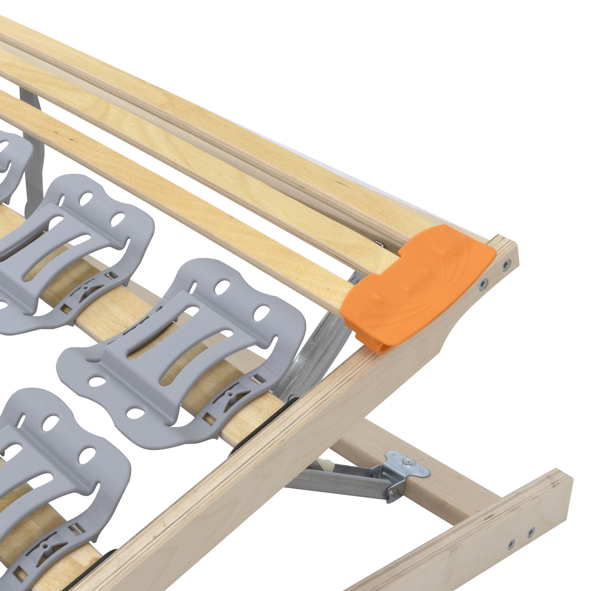 7-Zonen Tellerlattenrost TFlex30 mit Kopf- und Fußverstellung 140x200 cm