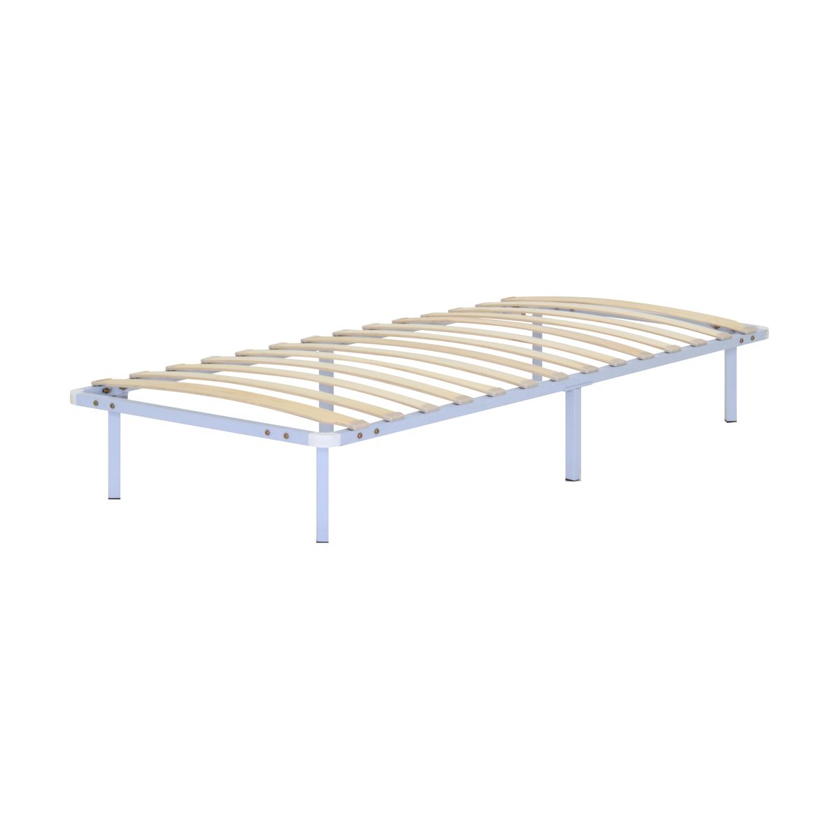 Gästebett Metallbett Namara White mit Stauraum Gästebett Metallbett Namara White mit Stauraum