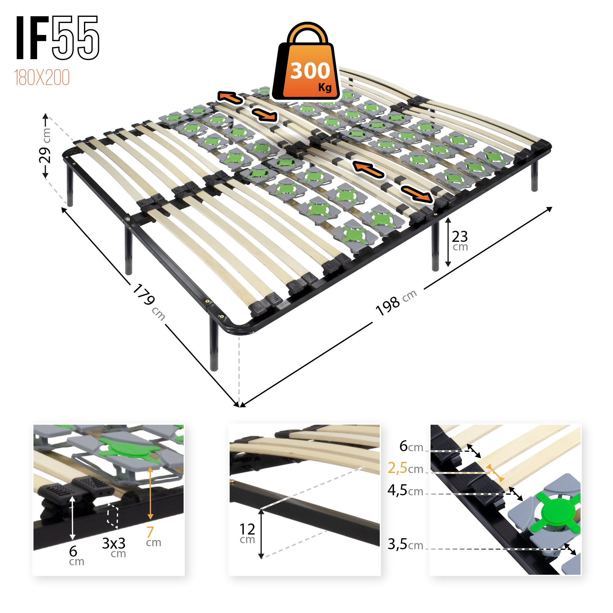 IF55 - 180x200 8F IF55 - 180x200 8F