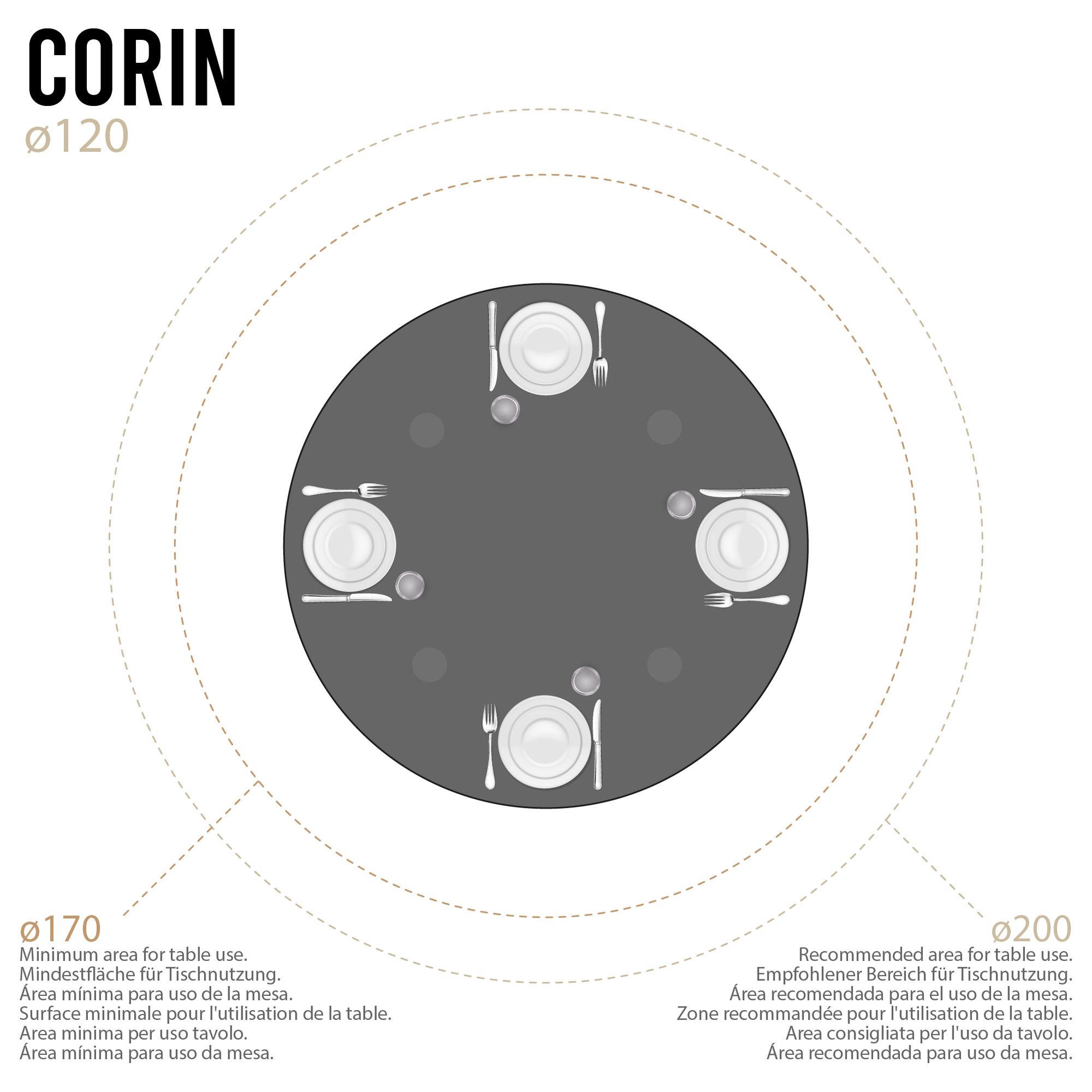 Esszimmer-Tisch CORIN | Tischplatte: Glas in weißer Marmor Optik | Beine: Weiß Esszimmer-Tisch CORIN | Tischplatte: Glas in weißer Marmor Optik | Beine: Weiß 80 cm