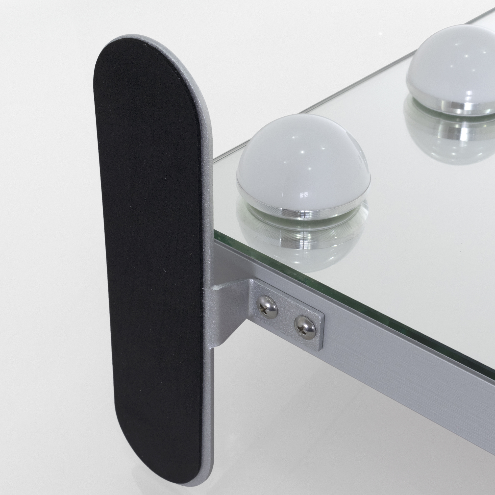 Schminkspiegel Bulb PROP mit 15 dimmbaren LED-Lampen Weiß Schminkspiegel Bulb PROP mit 15 dimmbaren LED-Lampen Weiß