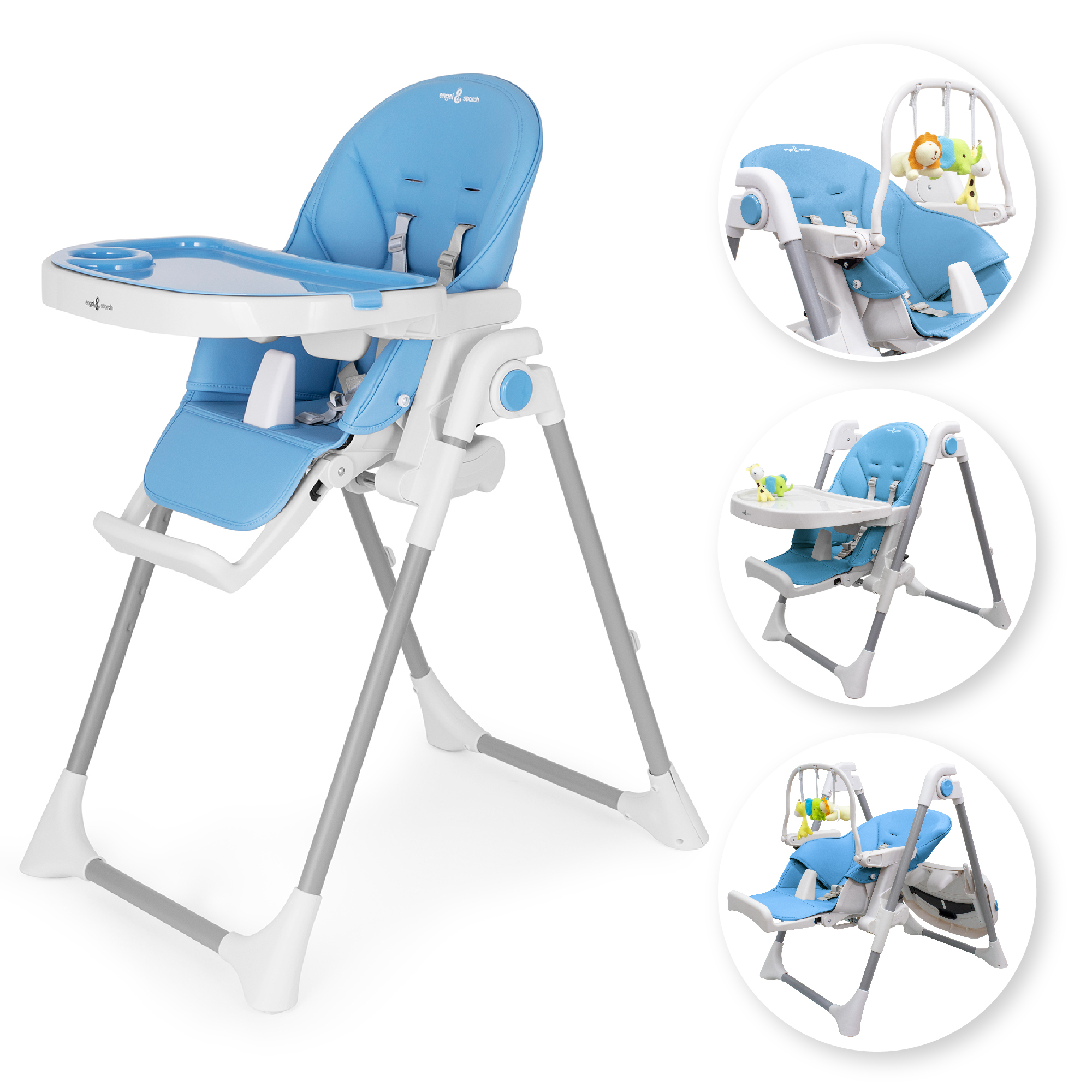 Kinderhochstuhl Taneli Taneli 2 Blau