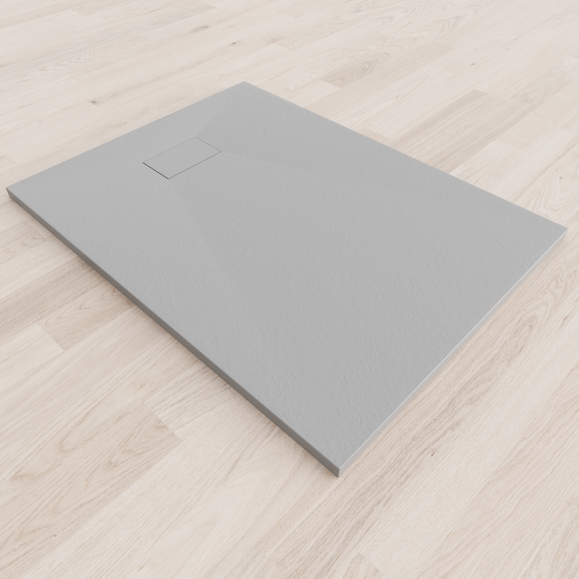 SMC Duschwanne Boreal in Stein-Optik inkl. Ablaufgarnitur - Grau 80x120 cm SMC Duschwanne Boreal in Stein-Optik inkl. Ablaufgarnitur - Grau 70x120 cm