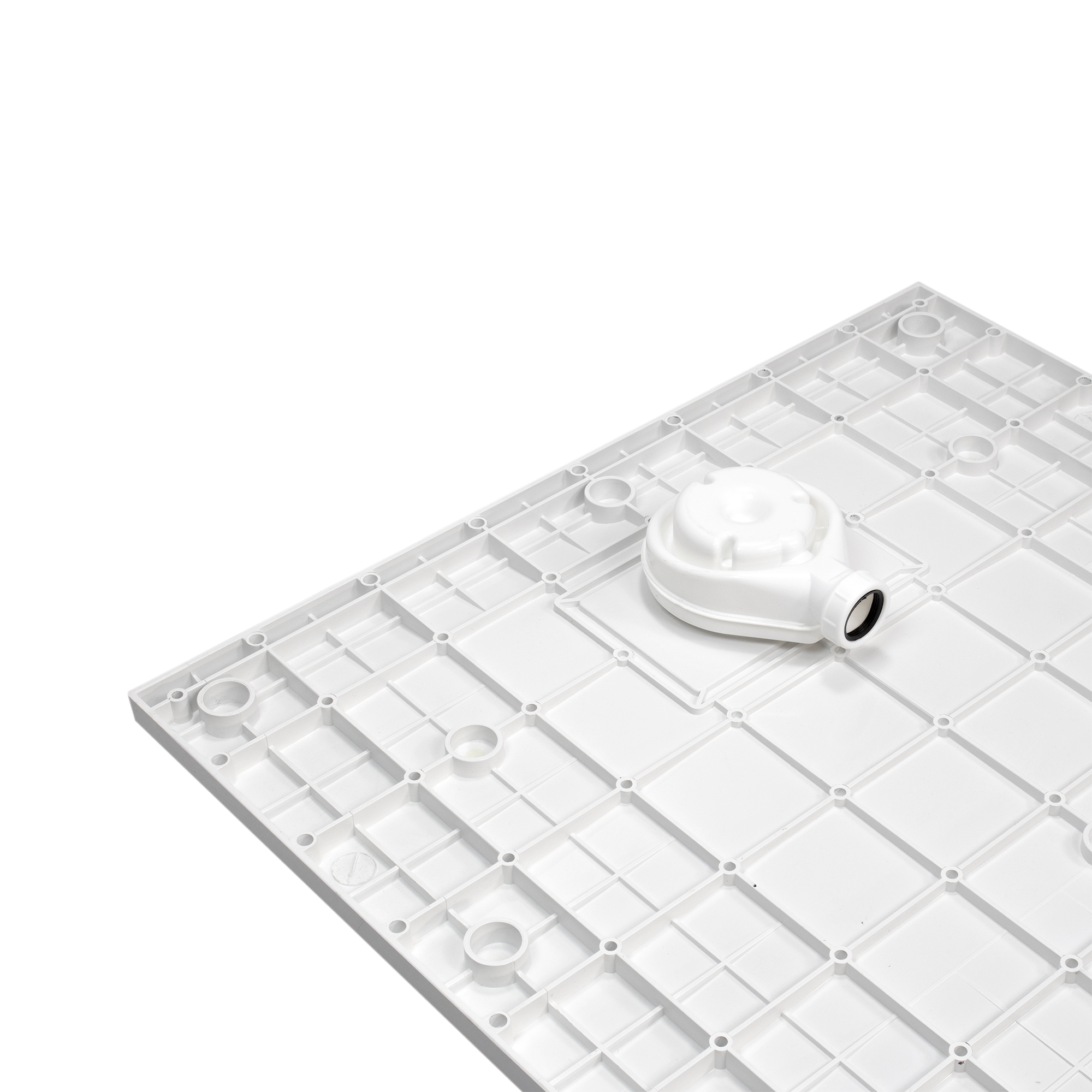 SMC Duschwanne Boreal in Stein-Optik inkl. Ablaufgarnitur - Weiß SMC Duschwanne Boreal in Stein-Optik inkl. Ablaufgarnitur - Weiß 70x160 cm