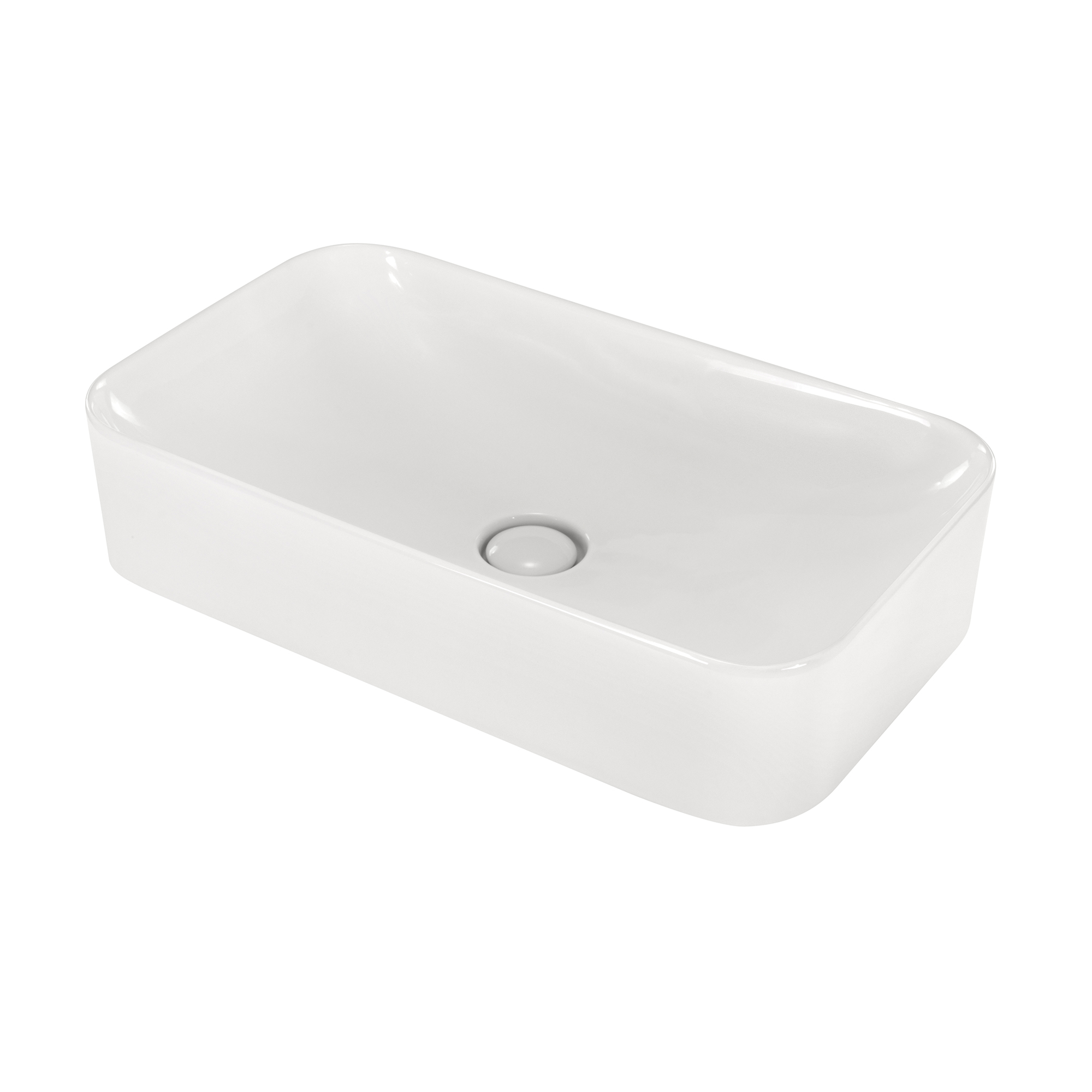 Design Keramik Waschbecken Chienti in Weiß Design Keramik Waschbecken Chienti in Weiß