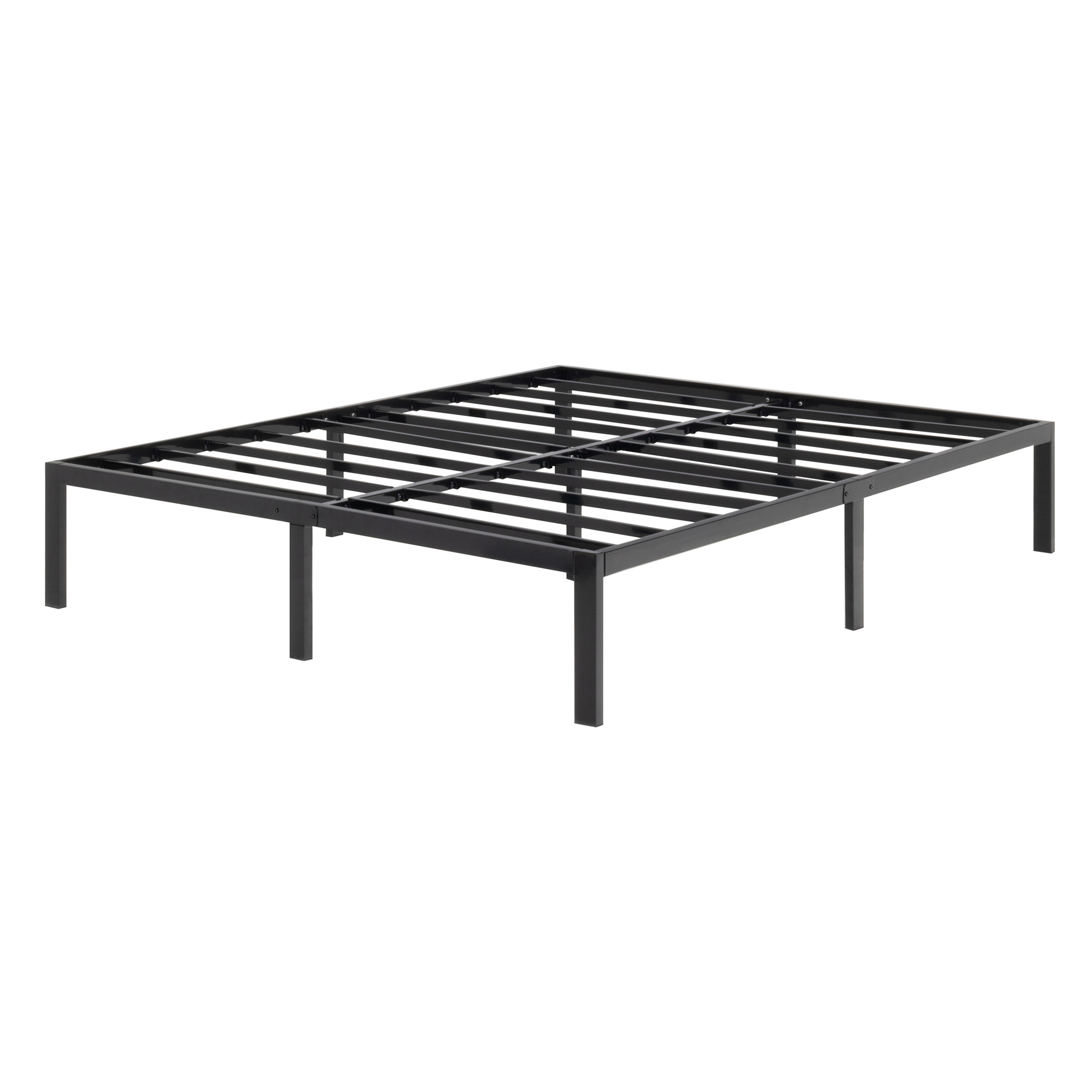 Gästebett Metallbett Bettgestell Sappho Black mit Stauraum