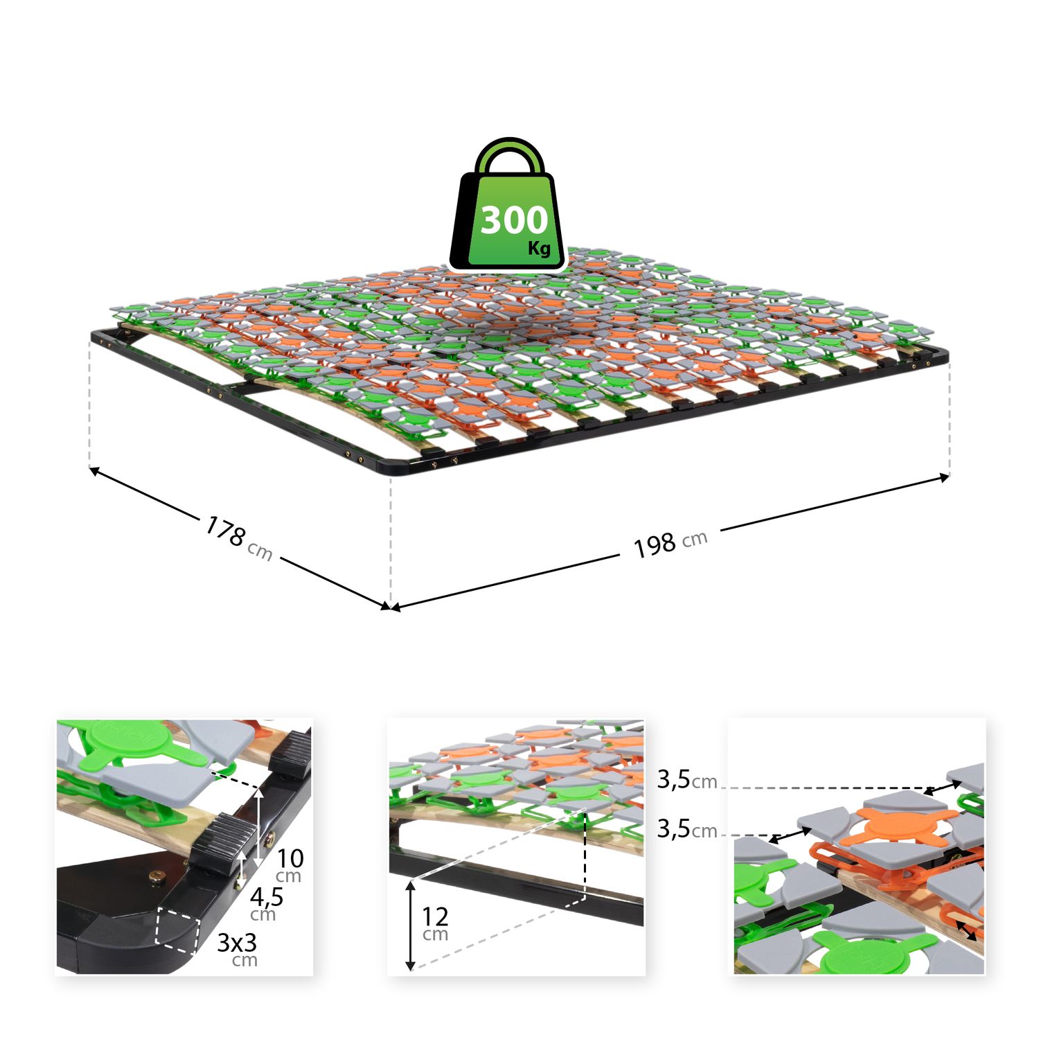 Ergo IF57 - 180x200 cm Ergo IF57 - 180x200 cm