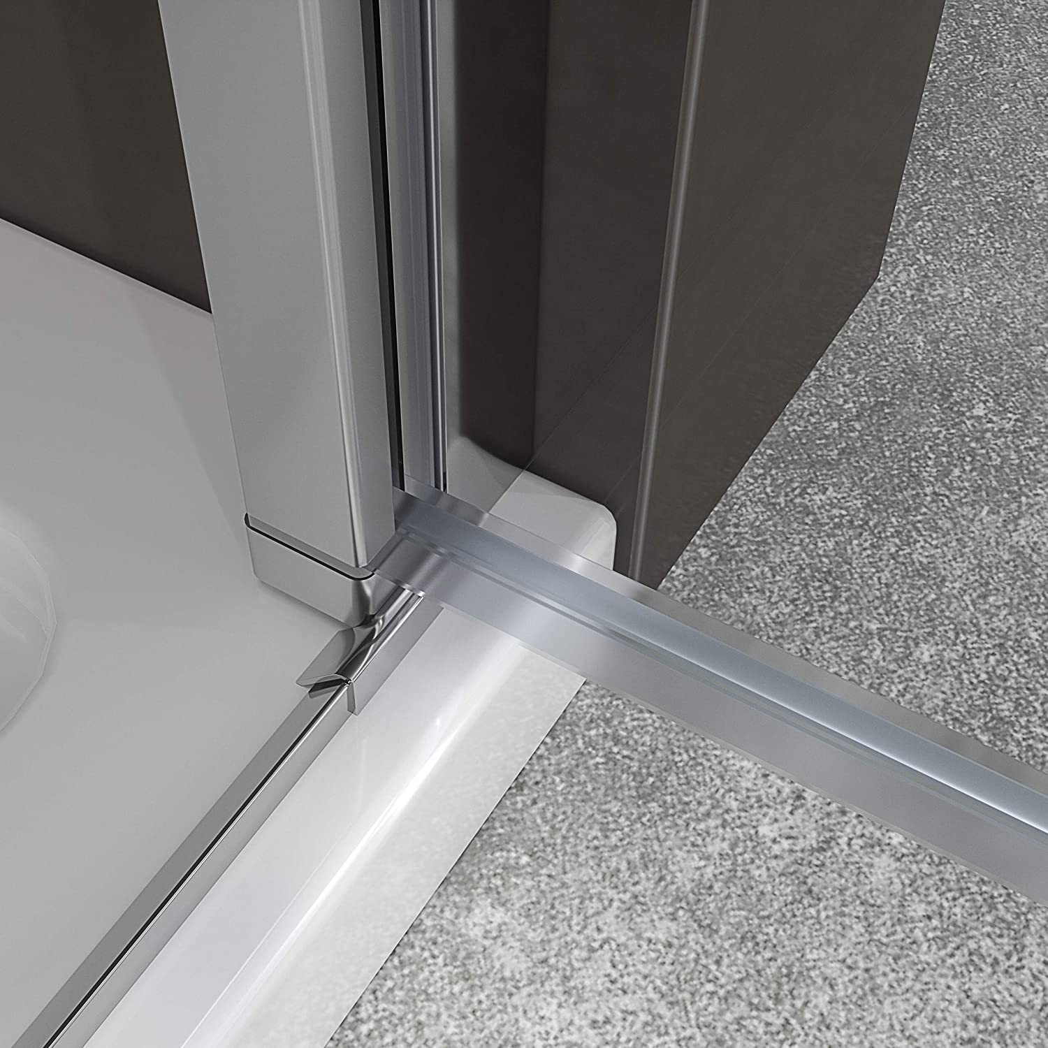 Duschtür Stella mit Pendeltüren aus ESG Sicherheitsglas