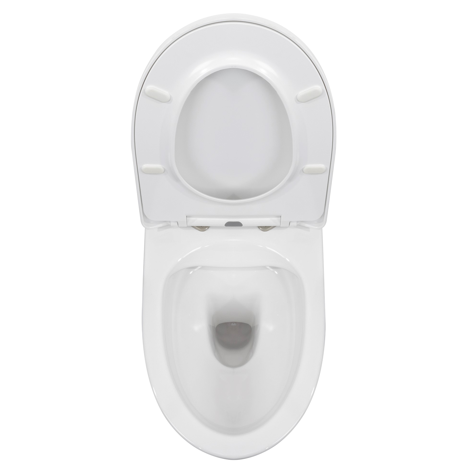 Toilette Hänge WC Spülrandlos inkl. WC Sitz mit Softclose Absenkautomatik + abnehmbar Dora Toilette Hänge WC Spülrandlos inkl. WC Sitz mit Softclose Absenkautomatik + abnehmbar Dora