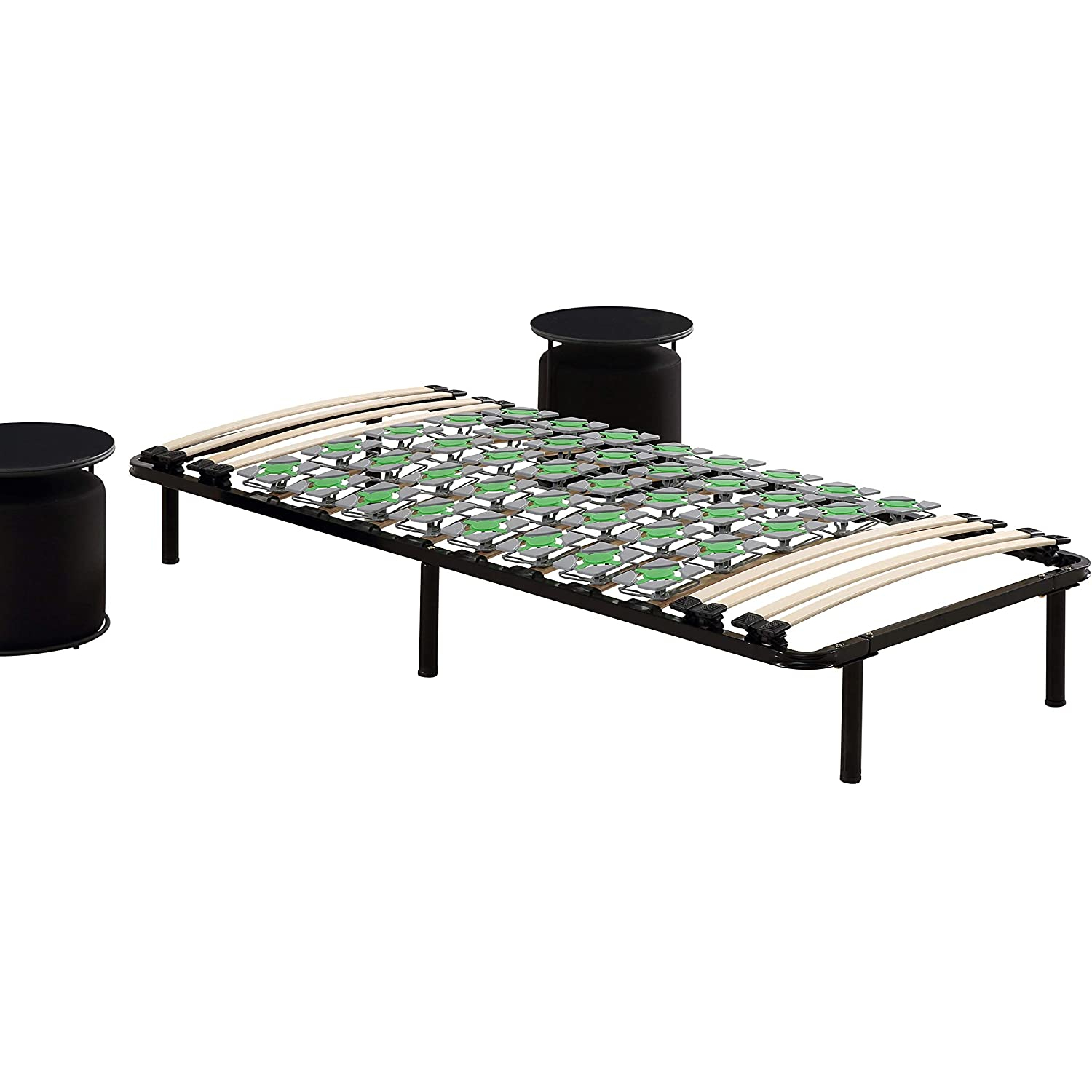 Ergo IF56 Gästebett auf Füßen mit Tellerfedern - für alle Matratzen geeignet IF56 - 80x200 6F