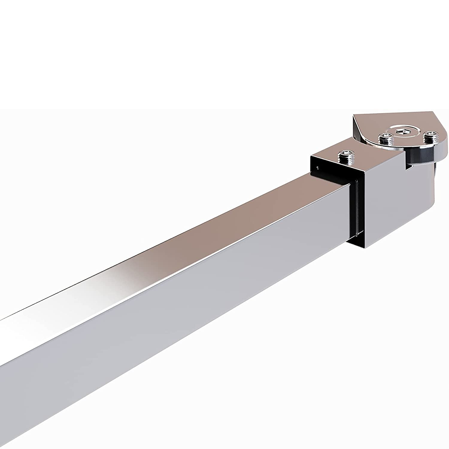 Eck-Haltestange für Walk In Duschwände Länge 48 cm