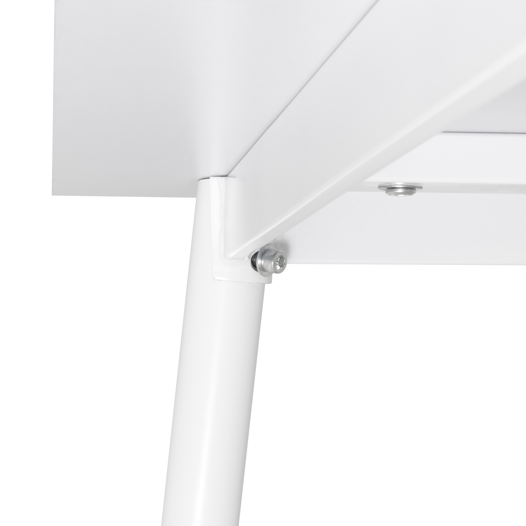 Design Bartisch Edward in Weiß