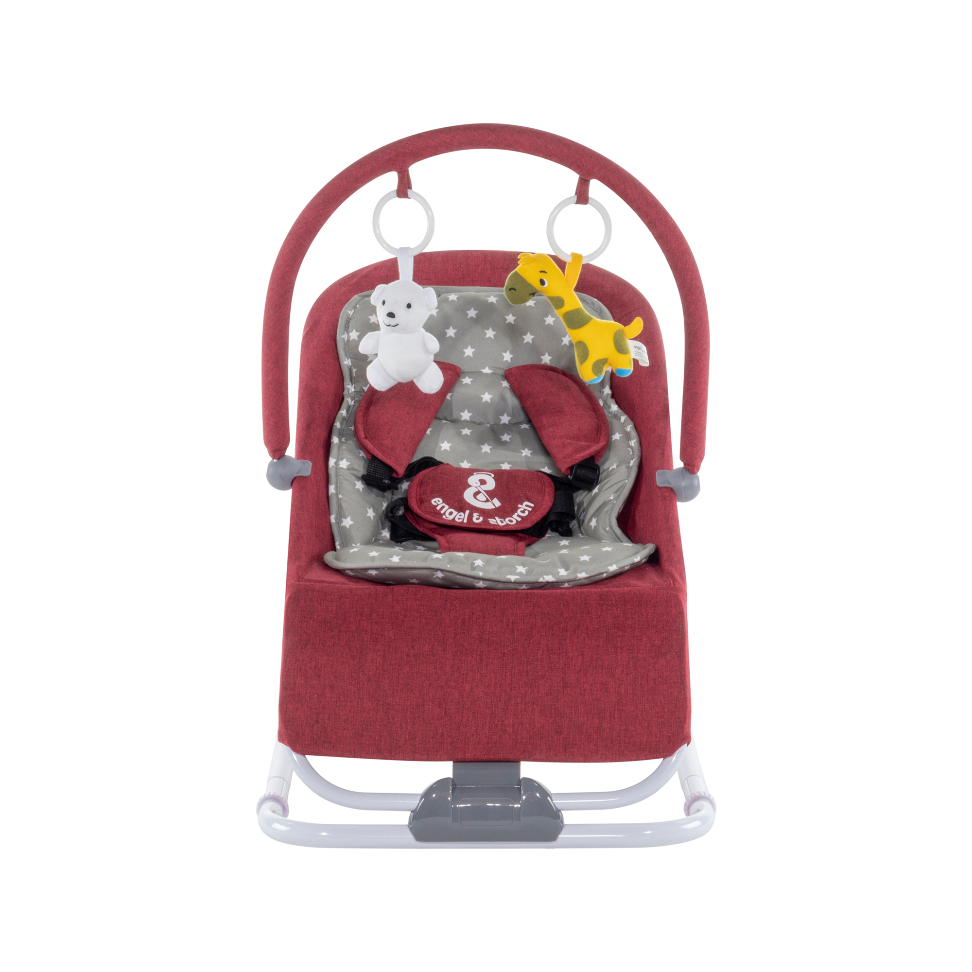 Vieno VI-5 Rot + Grau weiße Sterne Vieno VI-5 Rot + Grau weiße Sterne