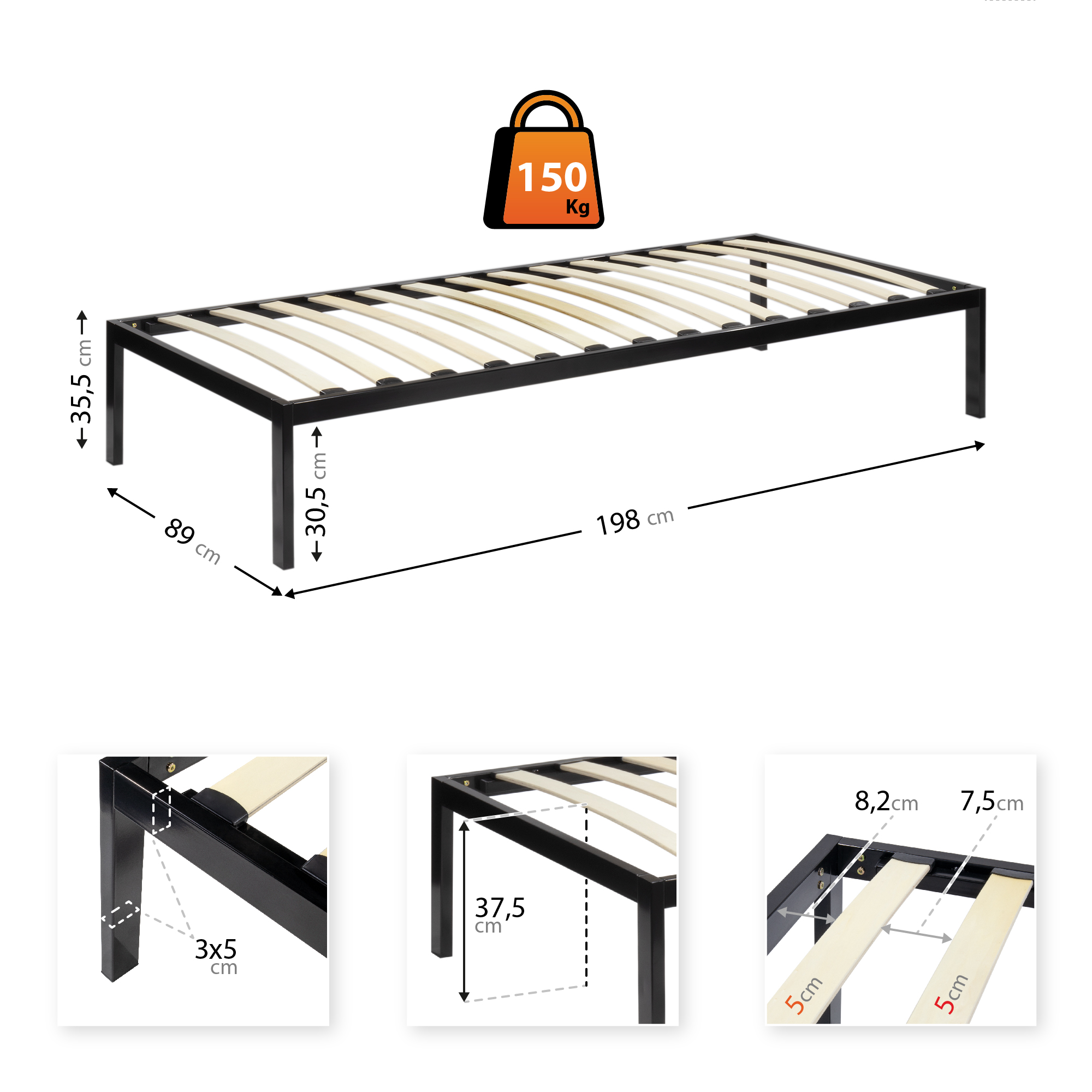 i-Base 90x200 cm i-Base 90x200 cm