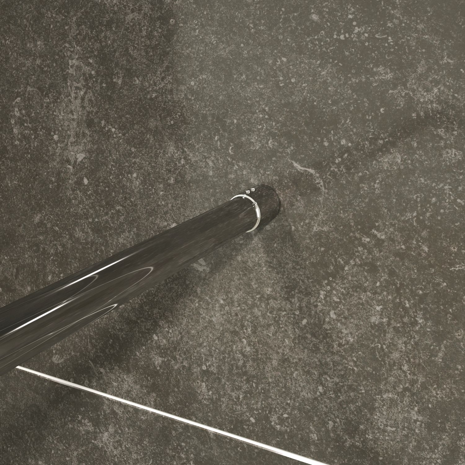 Walk In Dusche FIONA aus 10 mm starkem satiniertem ESG Sicherheitsglas und Edelstahl Profil Walk In Dusche FIONA aus 10 mm starkem satiniertem ESG Sicherheitsglas und Edelstahl Profil