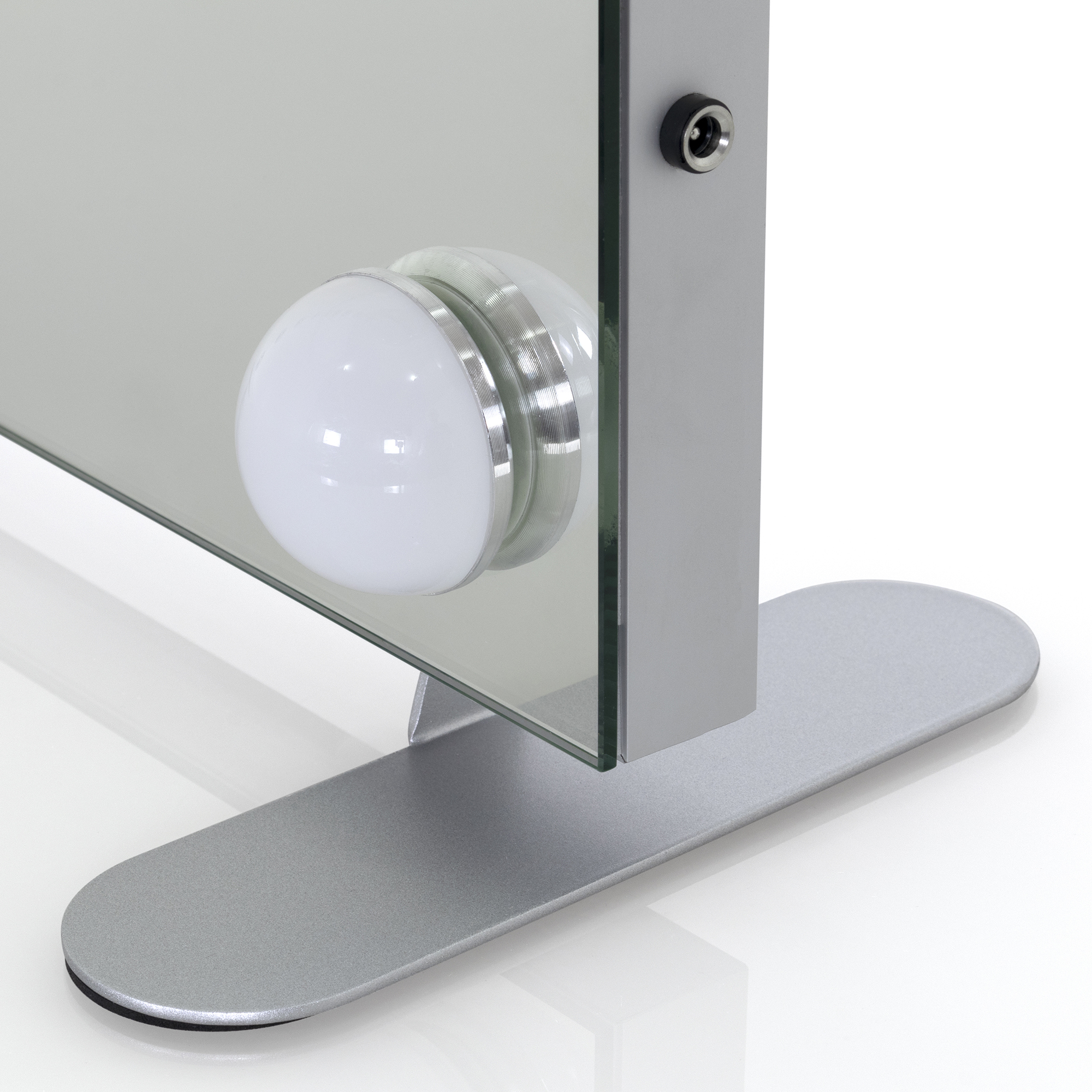 Schminkspiegel Bulb PROP mit 15 dimmbaren LED-Lampen Weiß