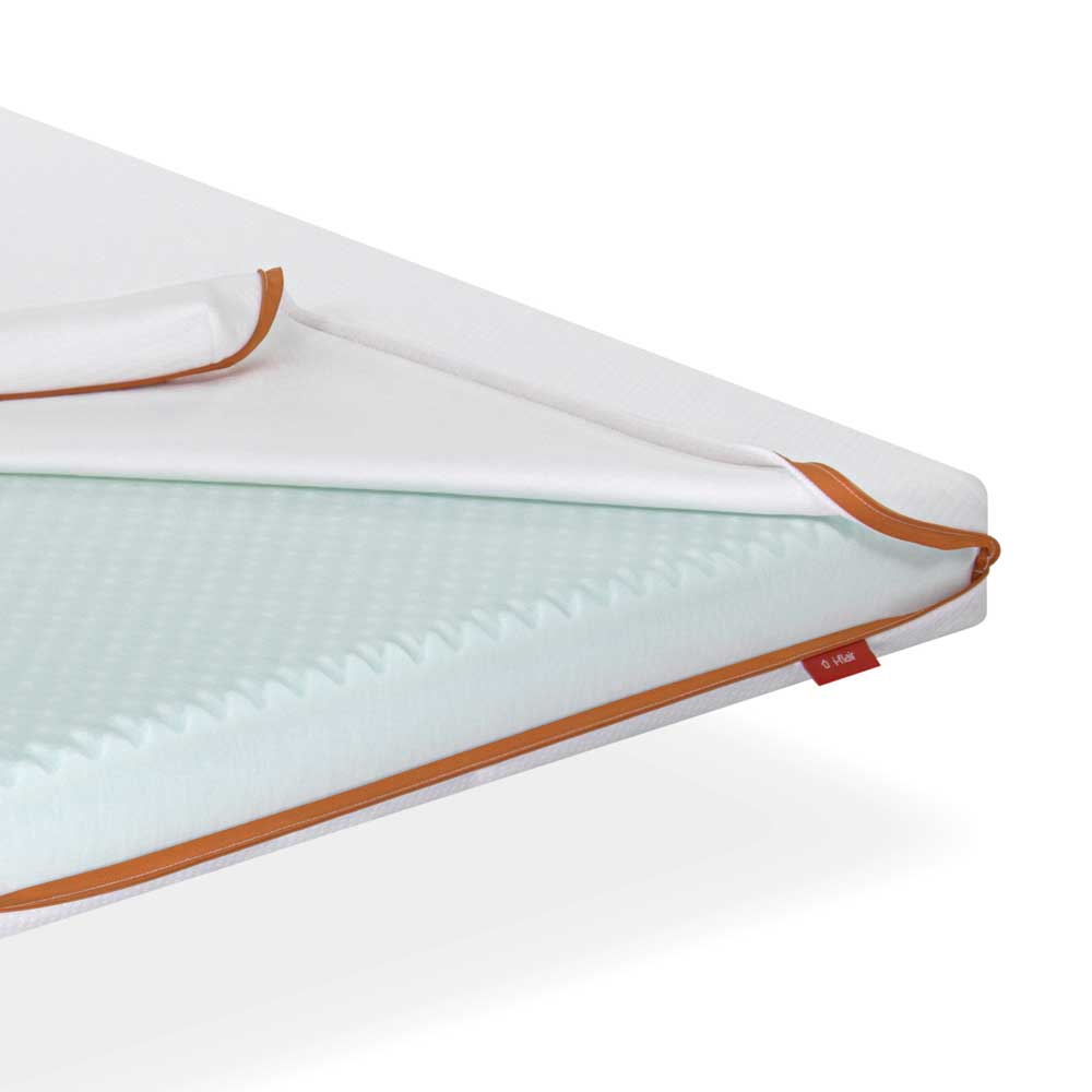 Matratze Slick aus PUR-Schaum 12cm mit abnehmbarem Bezug 140x200cm