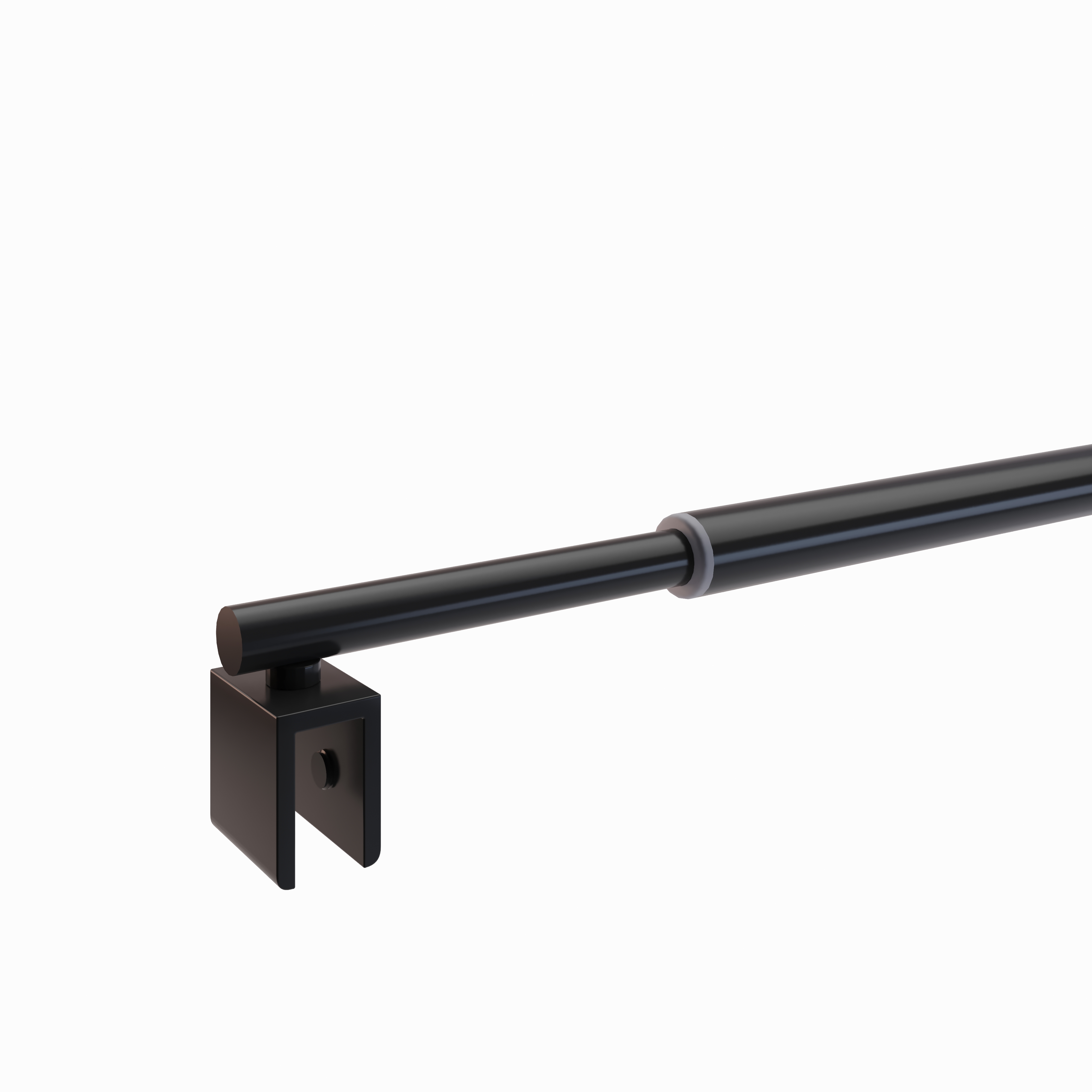 Haltestange für Walk In Duschwände mit Verstellbereich 80-123 cm