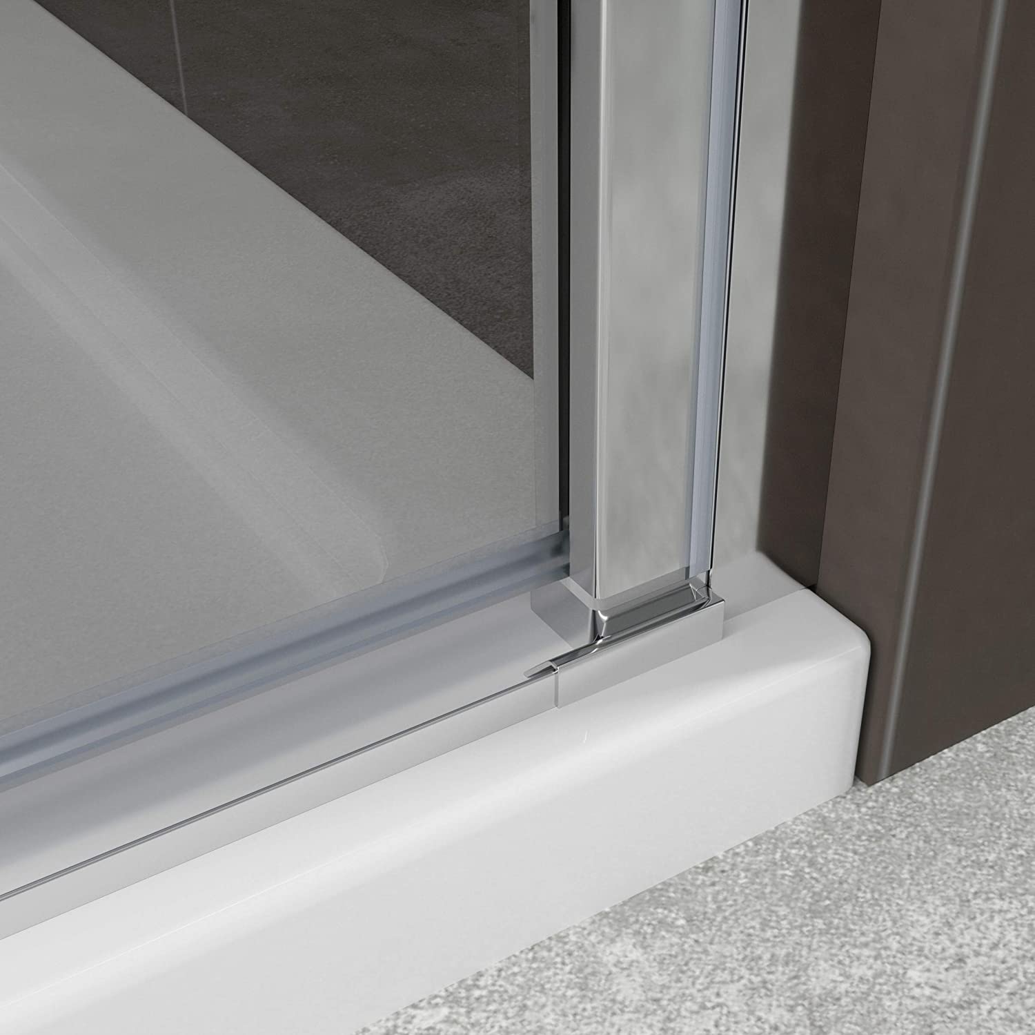 Duschtür Stella mit Pendeltüren aus ESG Sicherheitsglas