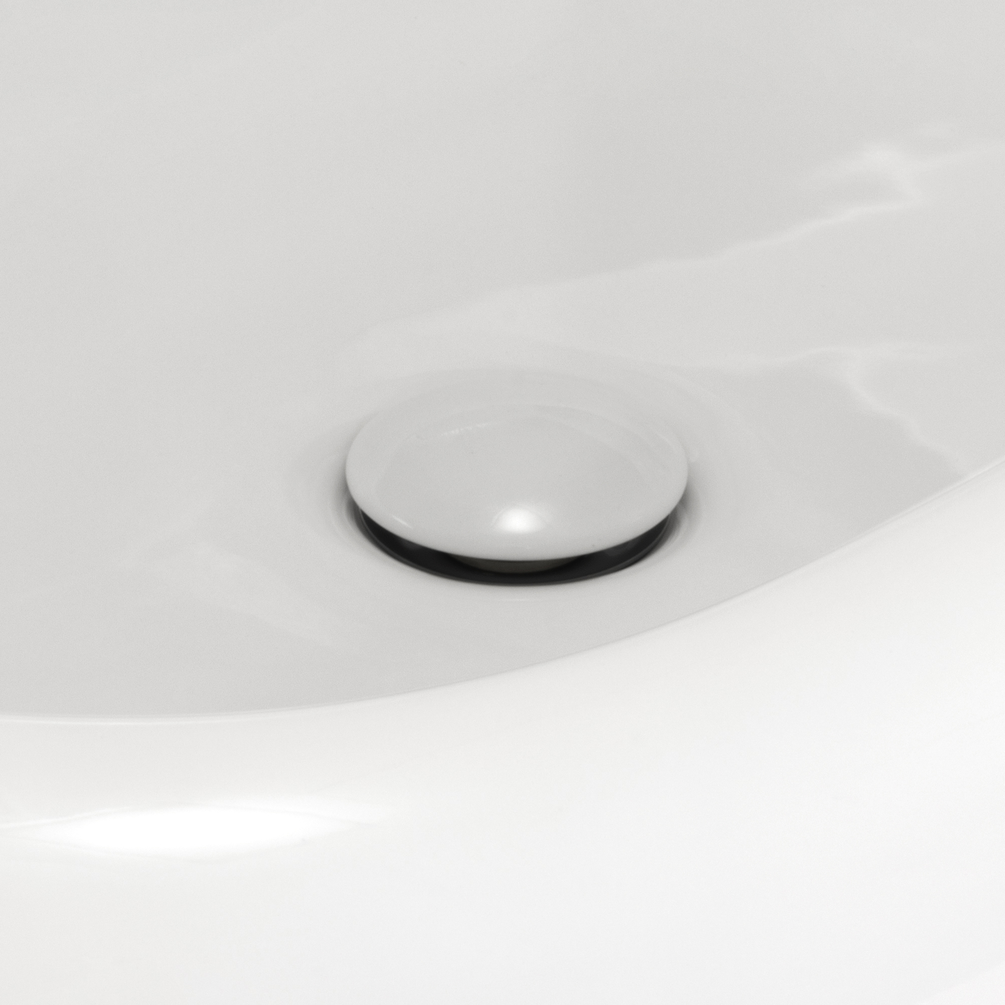 Design Keramik Waschbecken Ofanto in Weiß