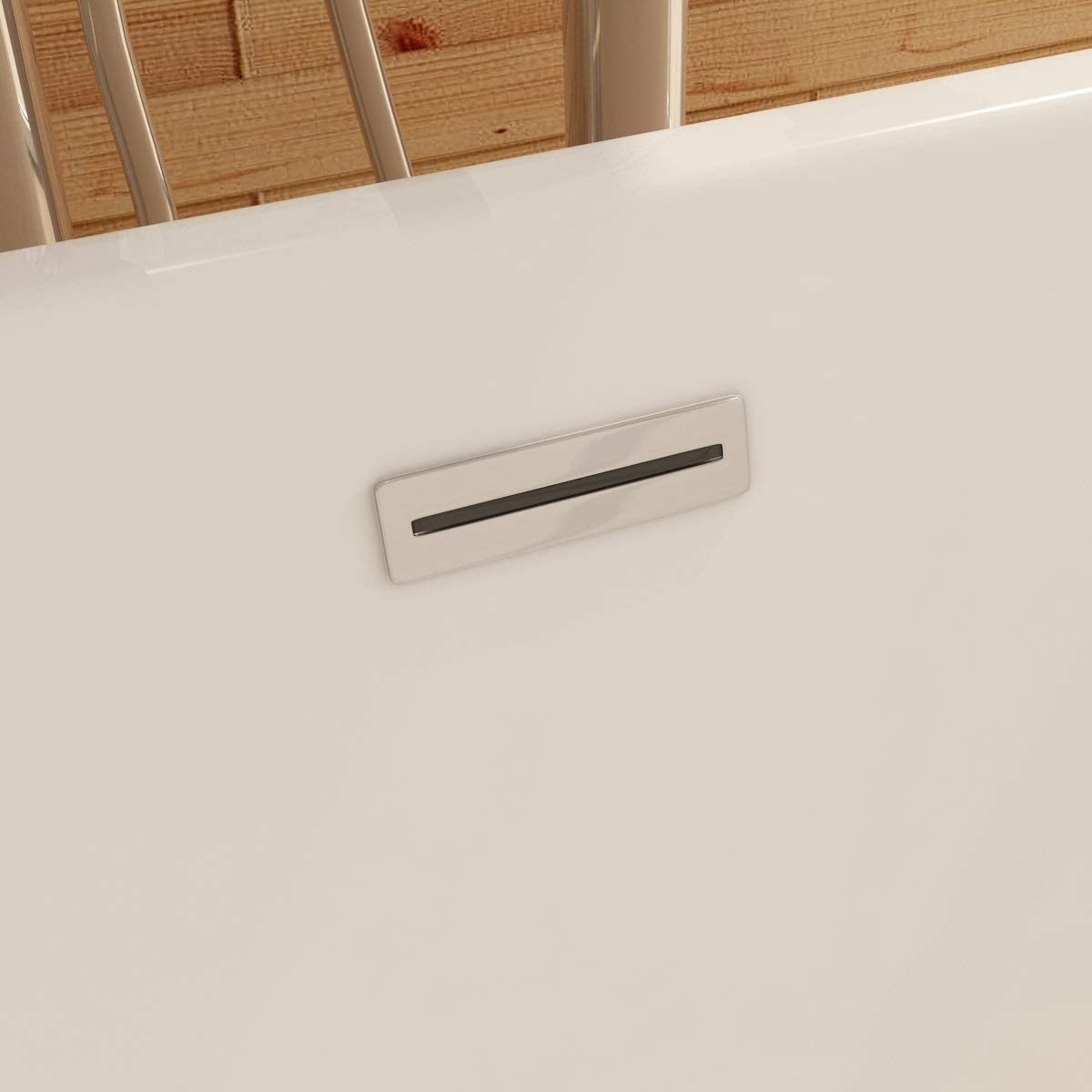 Weiße Badewanne aus Sanitäracryl Frisange - Zwei Größen