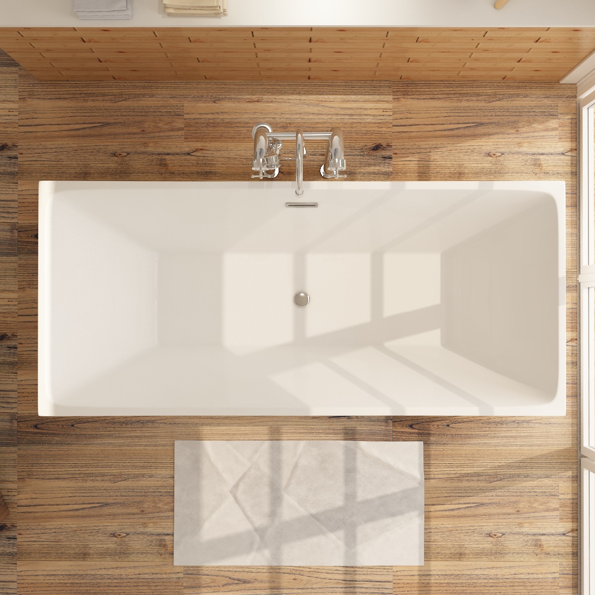 Badewanne aus Sanitäracryl Altena - ALLE GRÖßEN