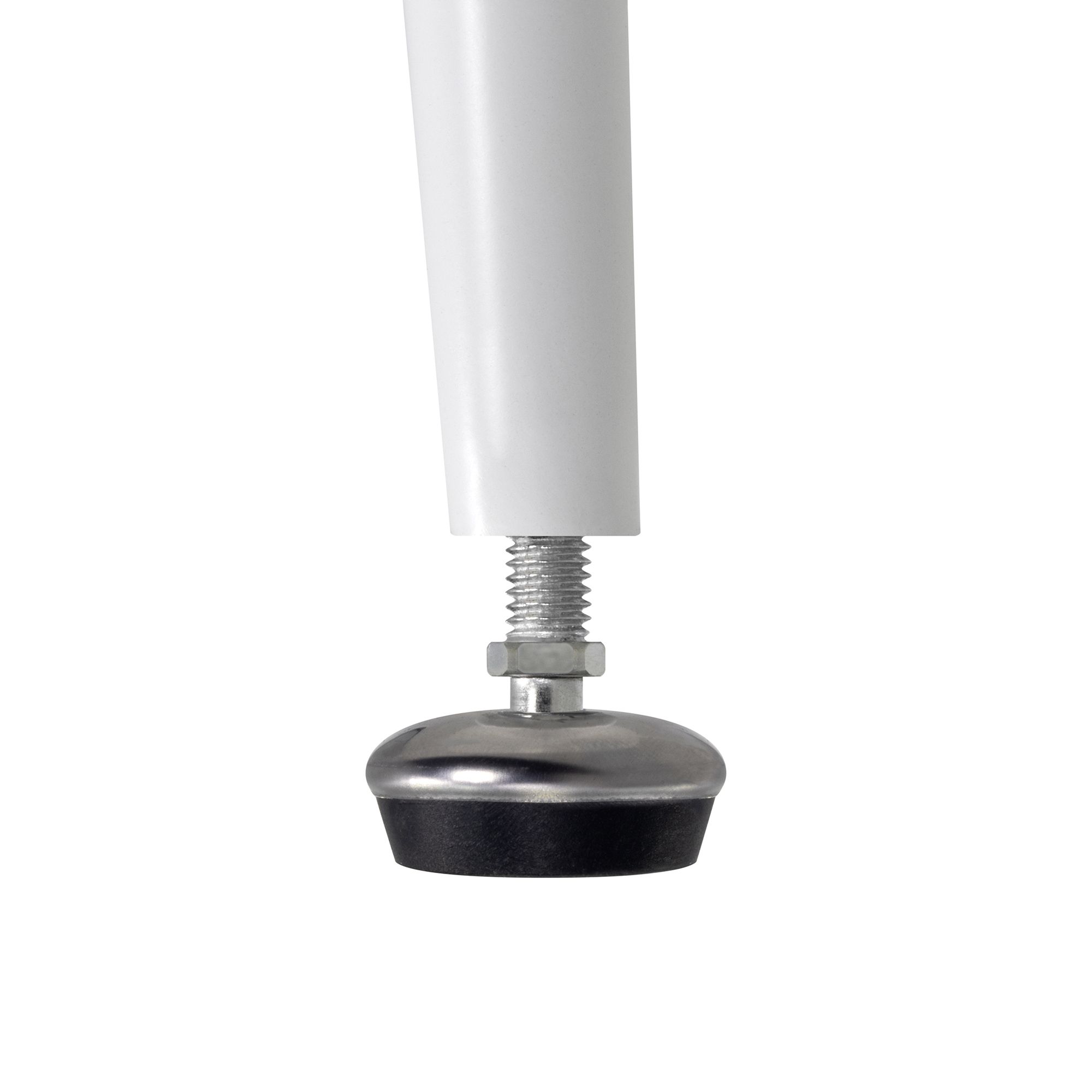 Esszimmer-Tisch CORIN | Tischplatte: Glas in weißer Marmor Optik | Beine: Weiß Esszimmer-Tisch CORIN | Tischplatte: Glas in weißer Marmor Optik | Beine: Weiß 80 cm