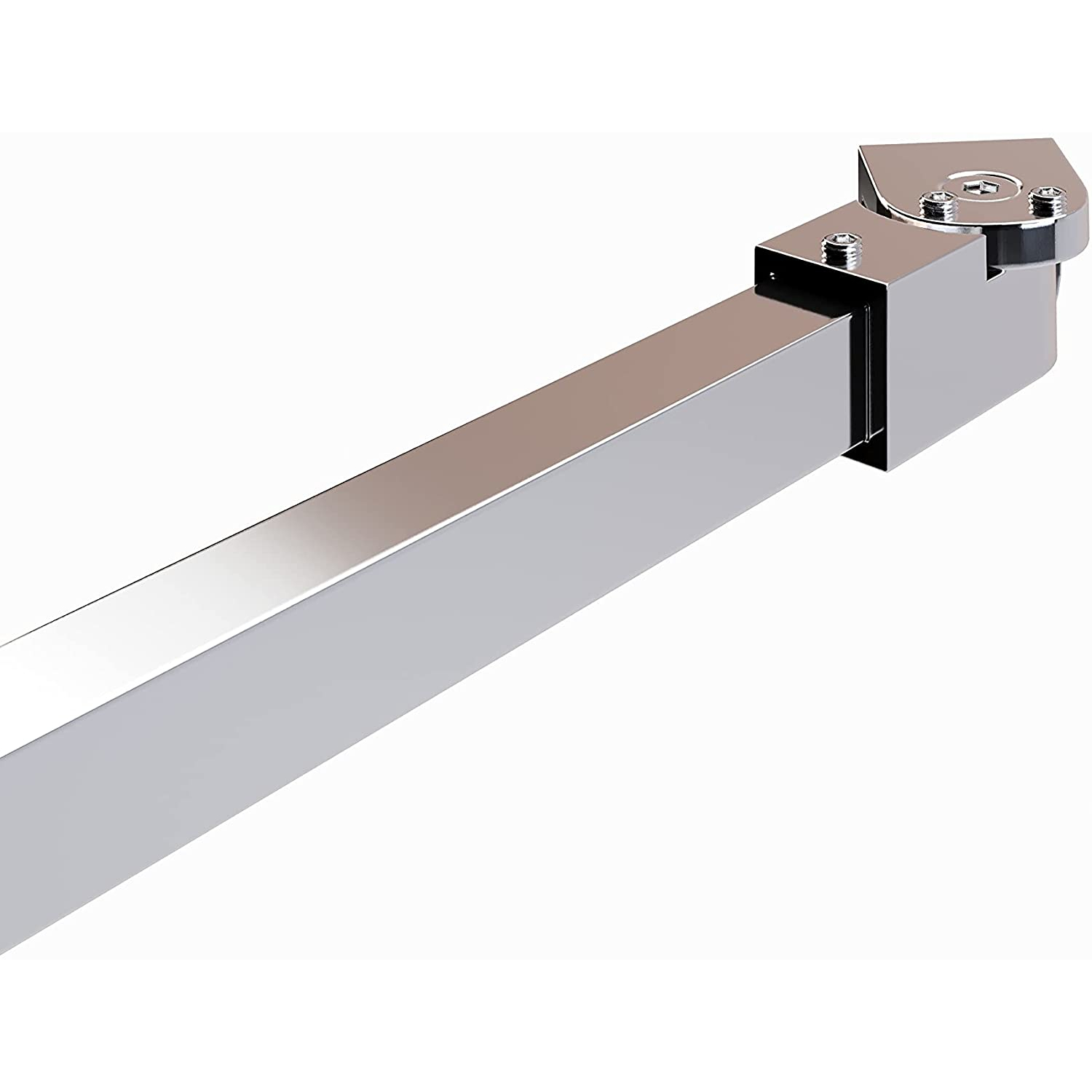 Eck-Haltestange für Walk In Duschwände Länge 49 cm