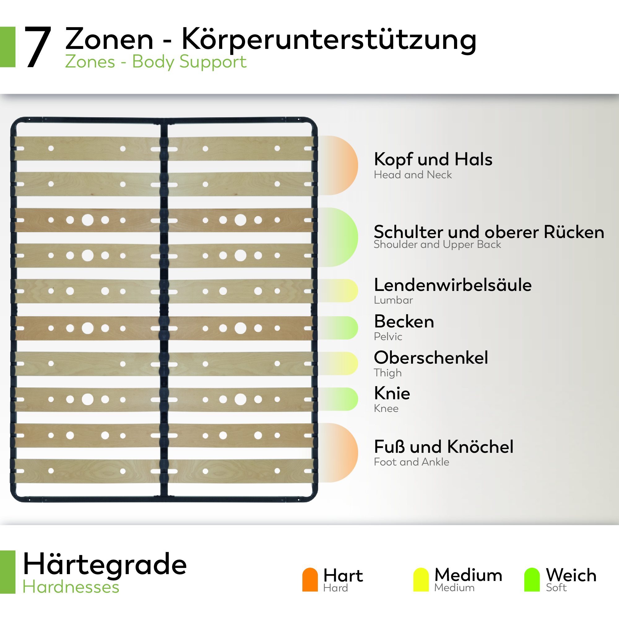 Metallbett AUSTEN BLACK mit Holzlamellen – Stabiler Metallrahmen in Schwarz, 23 cm Höhe & praktische Unterbett-Aufbewahrung 90x200