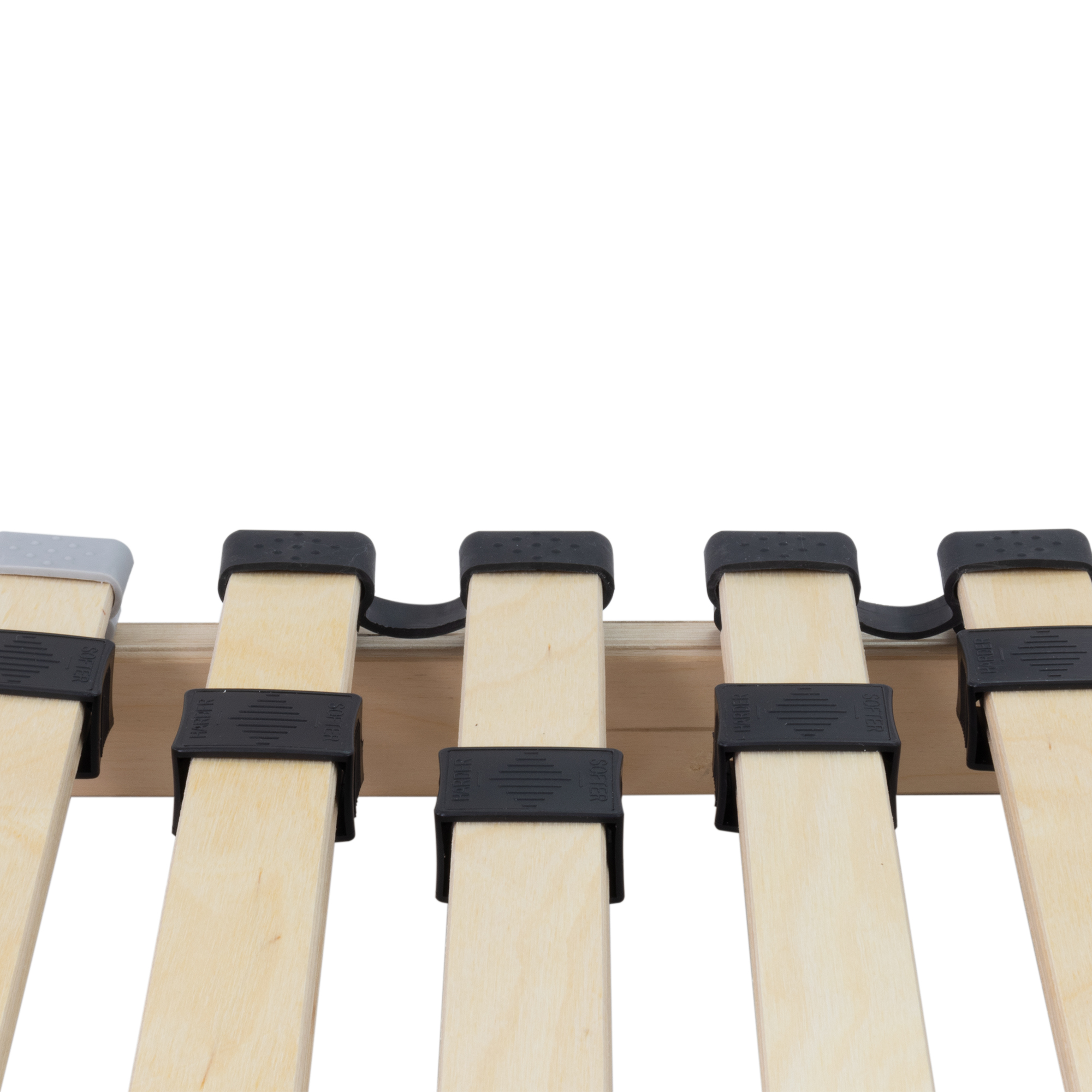 Lattenrost Luna 7 Zonen mit verstellbarem Kopfteil und Härte 90x200 cm