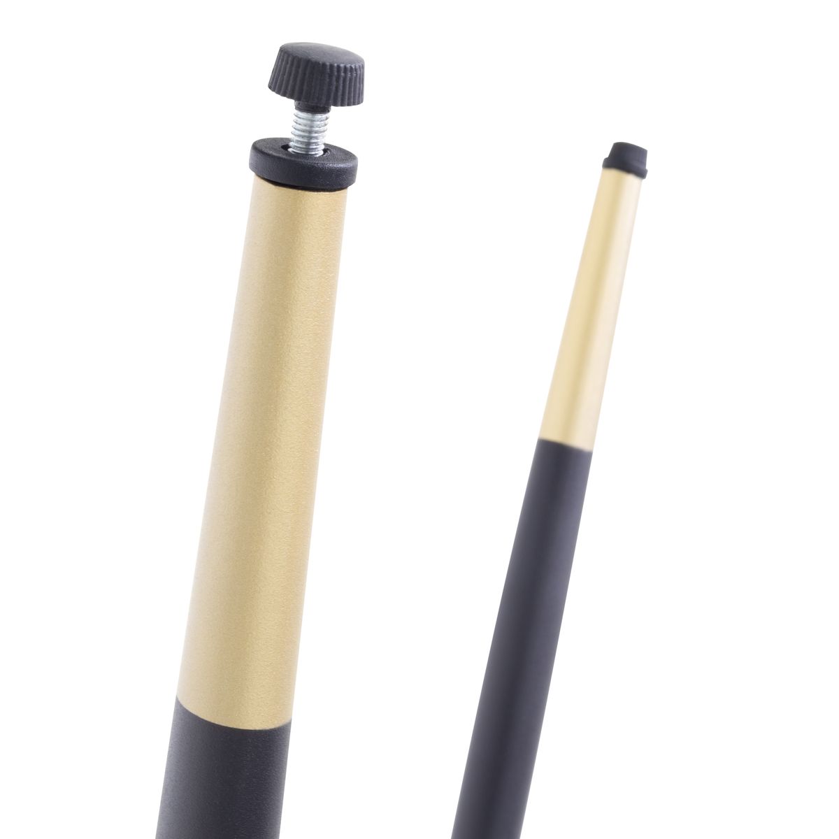 Esszimmerstuhl Wohnzimmerstuhl Dahlia Schwarz Gold aus Kunstleder