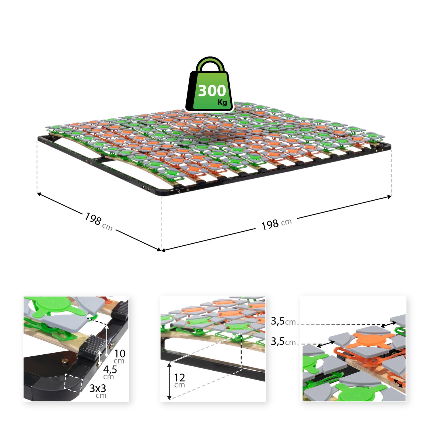 Ergo IF57 - 200x200 cm