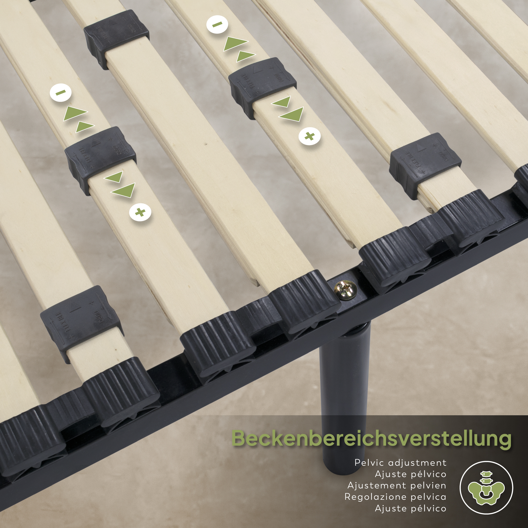 Metallbett - für alle Matratzen geeignet