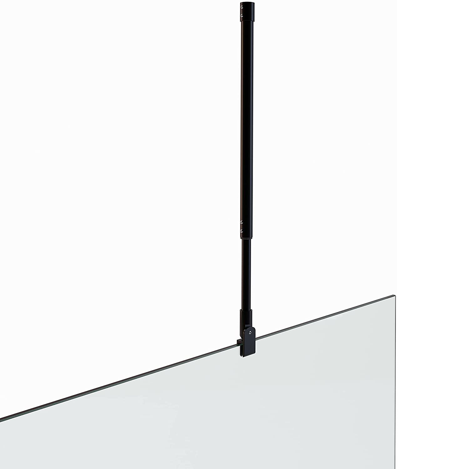 Decken-Haltestange für Walk In Duschwände mit Verstellbereich 52,2-75 cm Decken-Haltestange für Walk In Duschwände mit Verstellbereich 52,2-75 cm