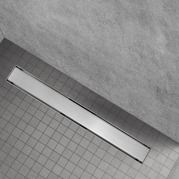 Duschrinne R1 aus Edelstahl für flache Installation Duschrinne R1 aus Edelstahl für flache Installation