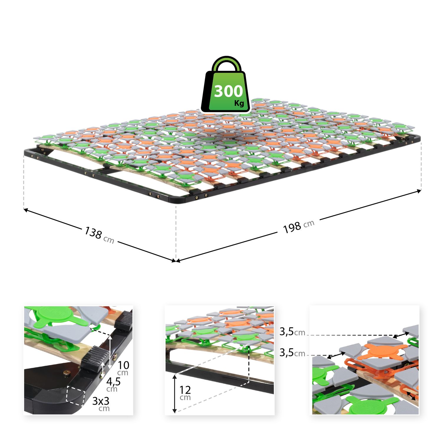 Ergo IF57 - 140x200 cm