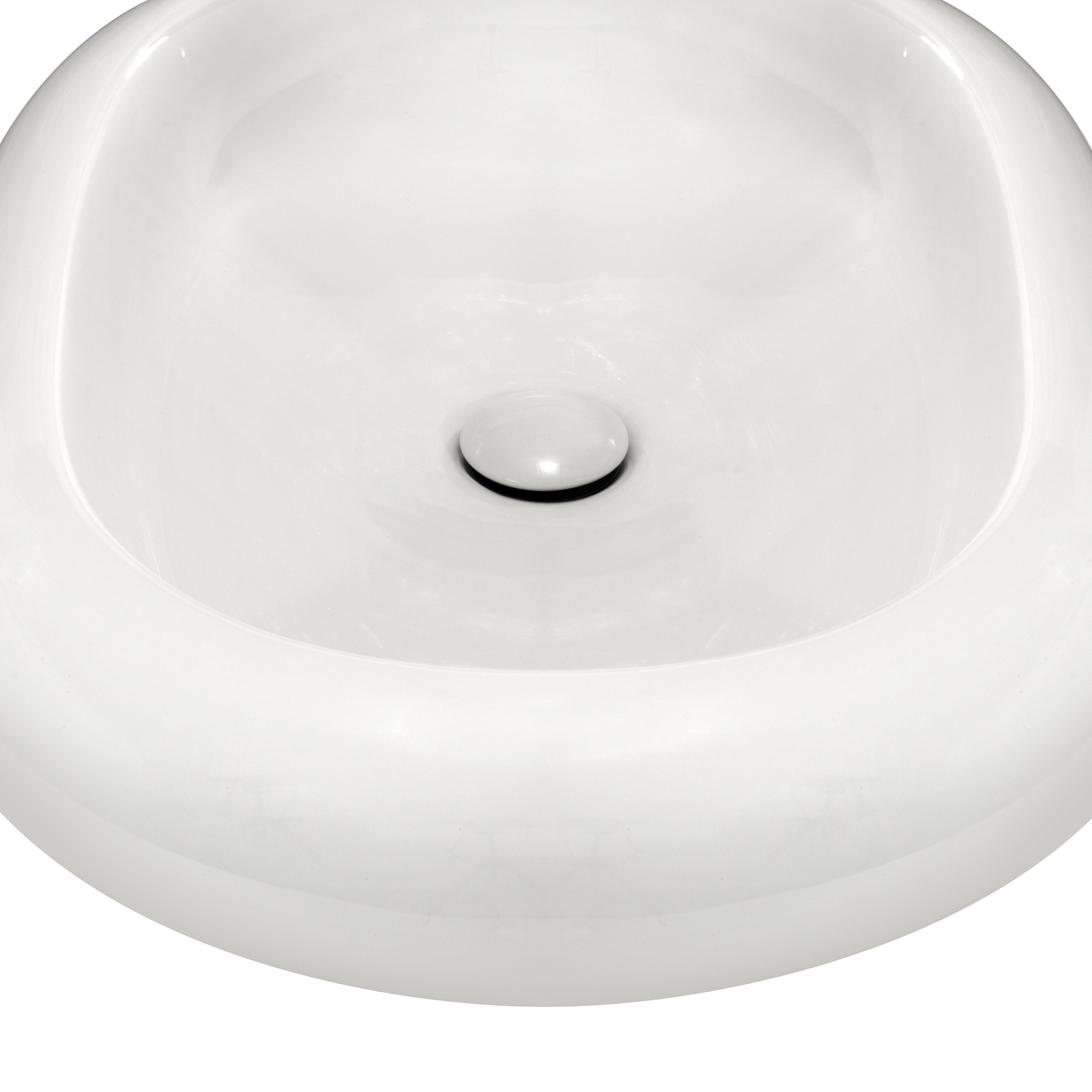 Design Keramik Waschbecken Ofanto in Weiß