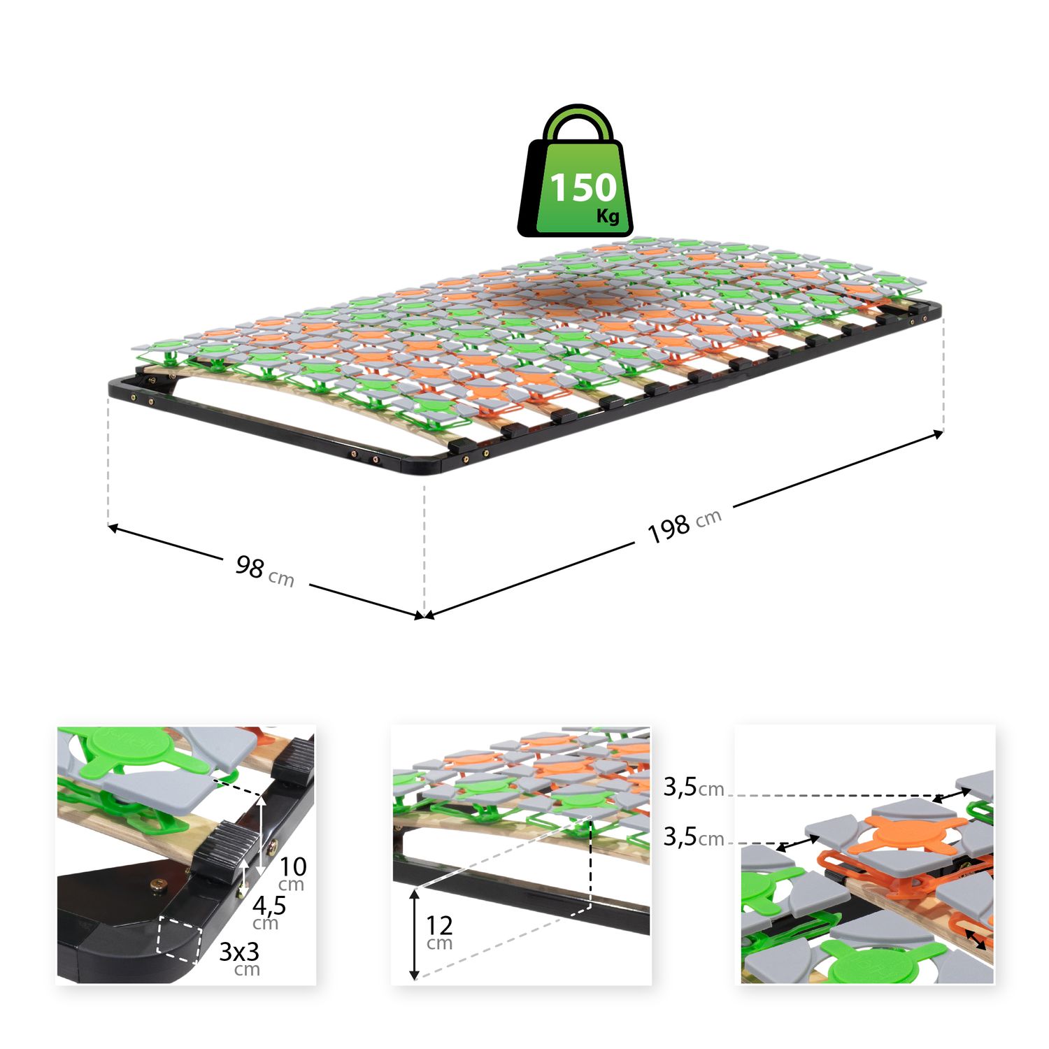 Ergo IF57 - 100x200 cm Ergo IF57 - 100x200 cm