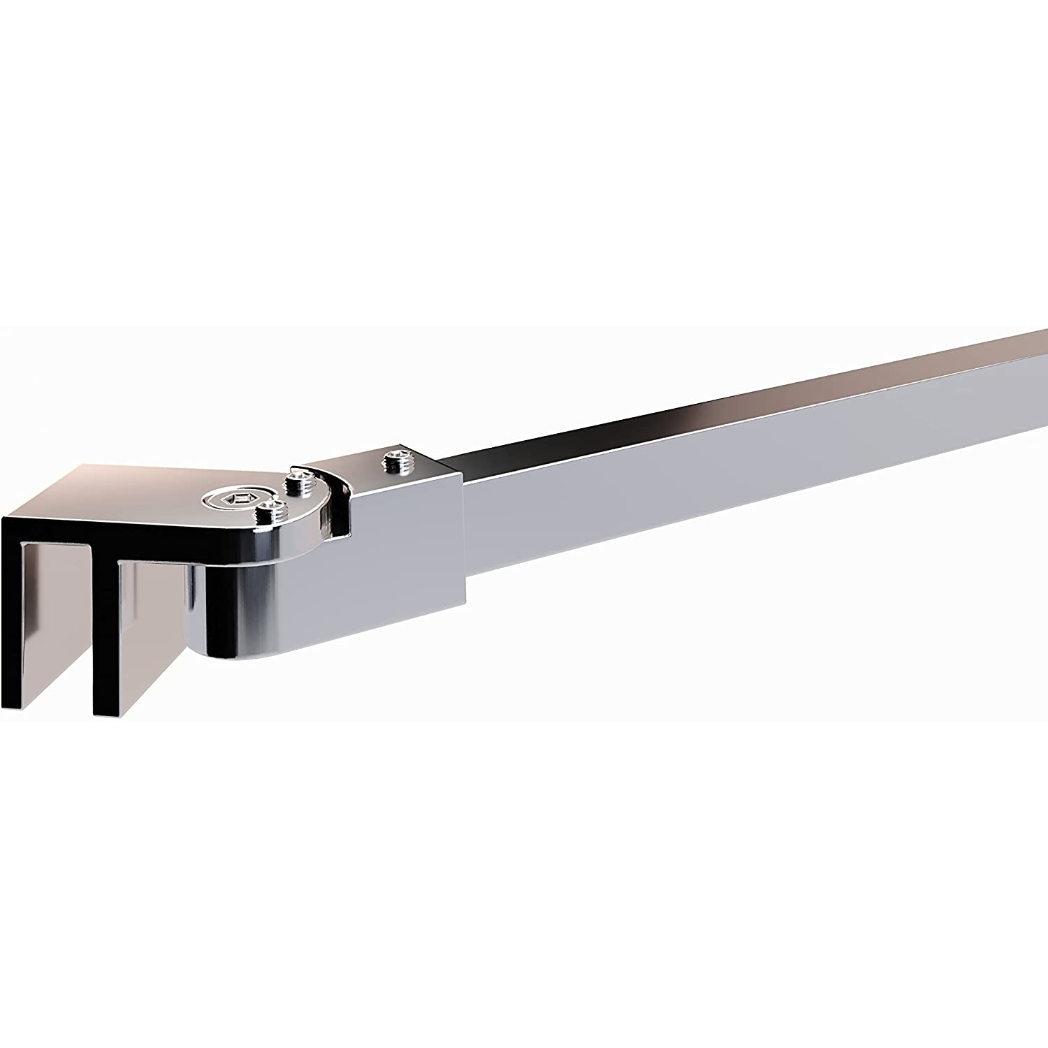 Eck-Haltestange für Walk In Duschwände Länge 48 cm