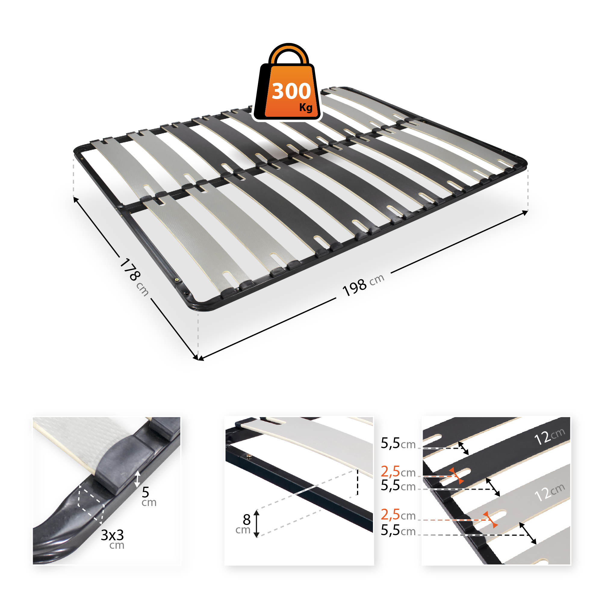 Ergo IF51 - 180x200 cm Ergo IF51 - 180x200 cm