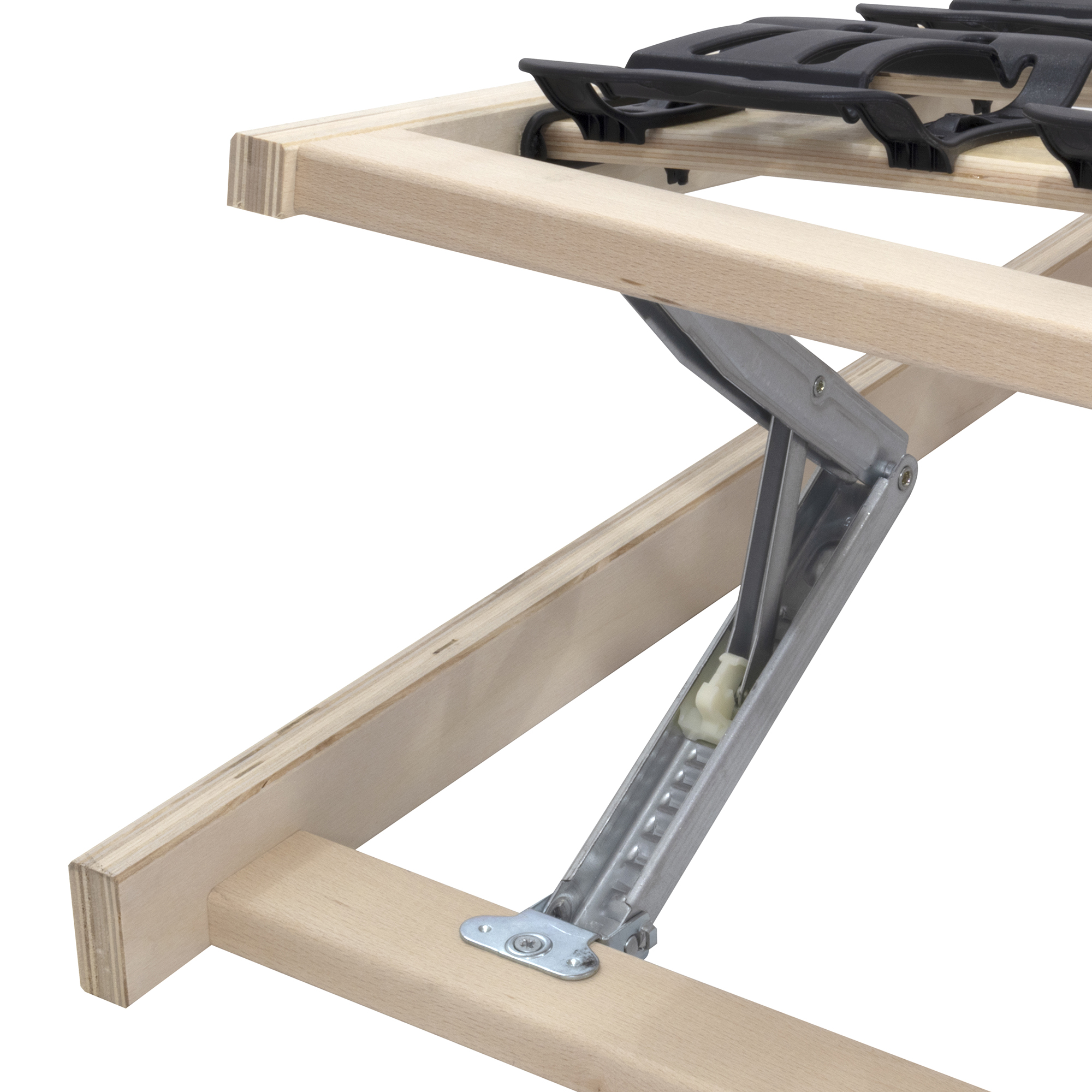 7-Zonen Tellerlattenrost TFlex50KF mit Kopf- und Fußverstellung 140x200 cm