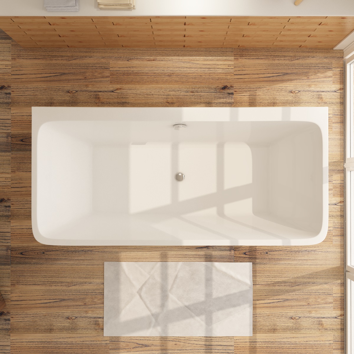 Badewanne aus Sanitäracryl Malmö - ALLE GRÖßEN