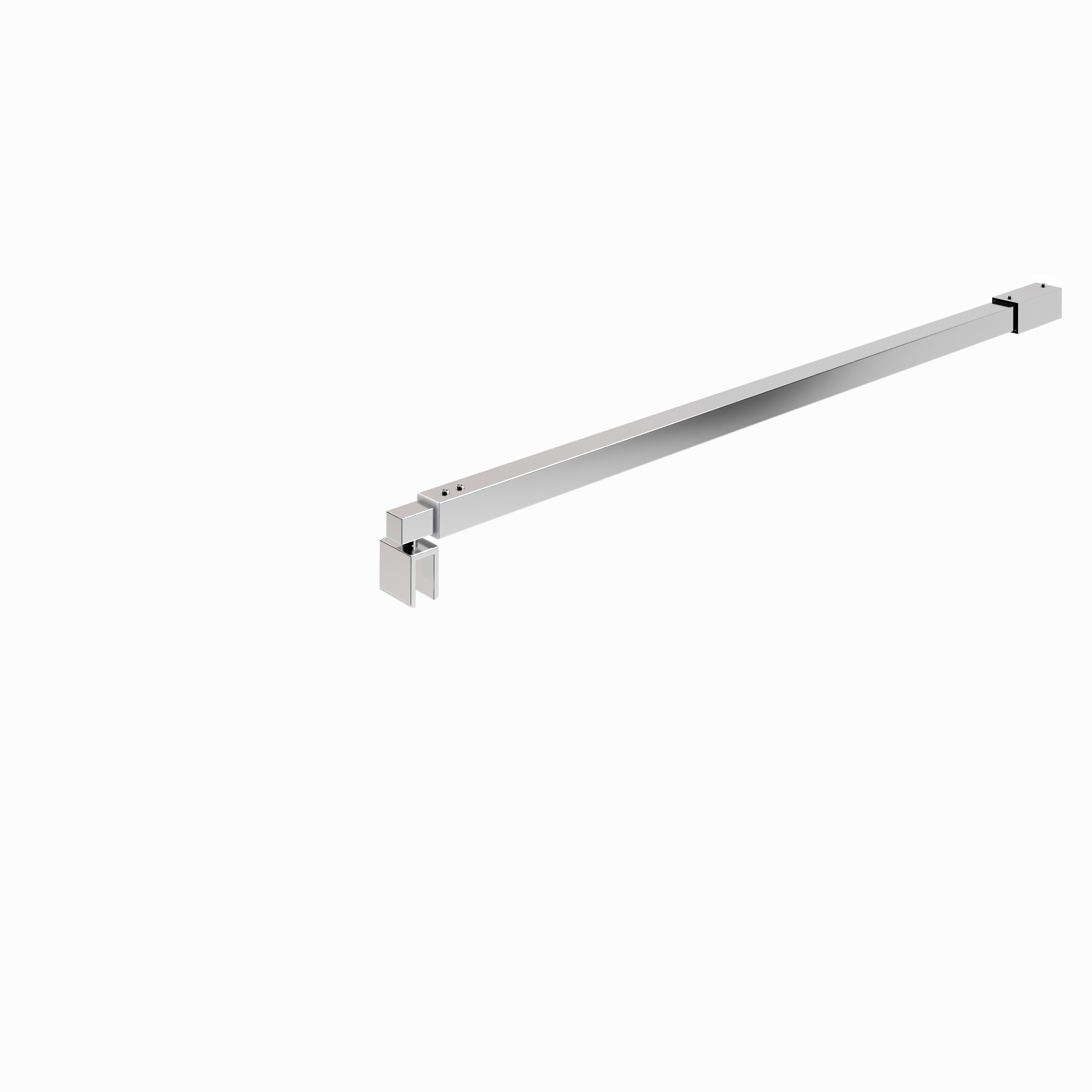 Haltestange für Walk In Duschwände mit Verstellbereich 70-118 cm Haltestange für Walk In Duschwände mit Verstellbereich 70-118 cm