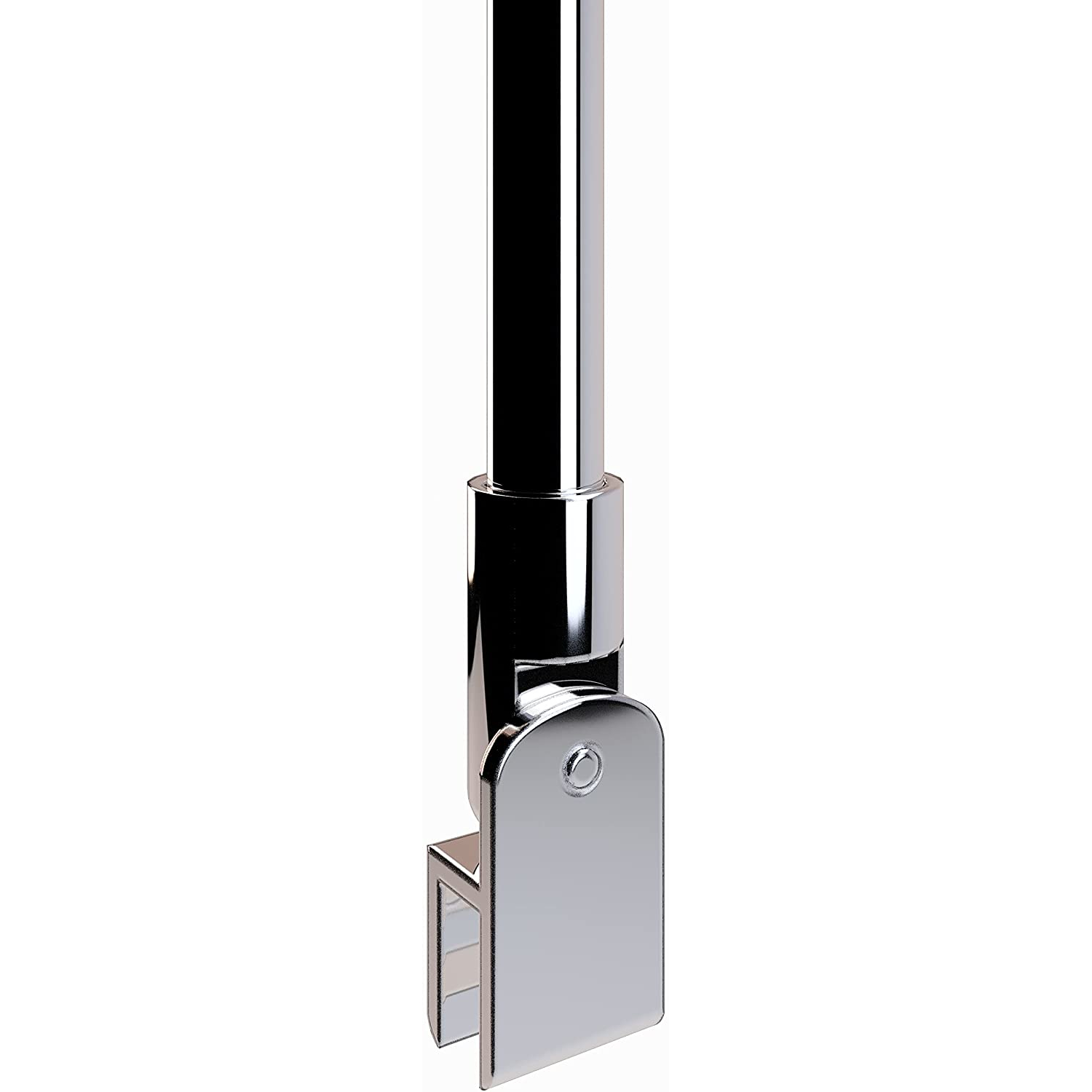 Decken-Haltestange für Walk In Duschwände mit Verstellbereich 52,2-75 cm