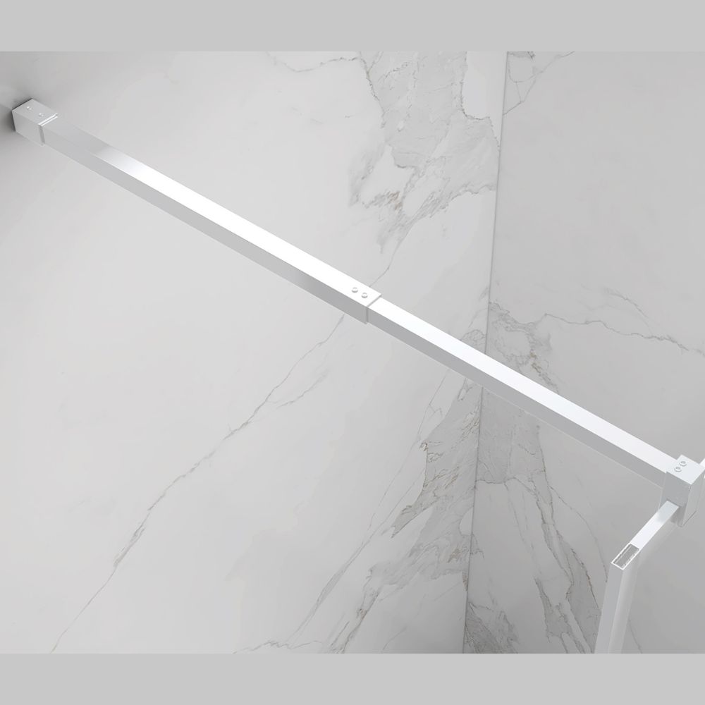 Walk In Dusche Gianna-R WHITE aus 8 mm starkem durchsichtigem ESG Sicherheitsglas Walk In Dusche Gianna-R WHITE aus 8 mm starkem durchsichtigem ESG Sicherheitsglas