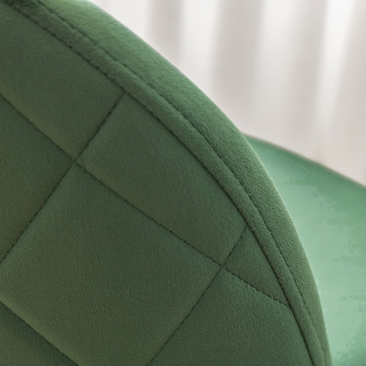 Esszimmerstuhl Wohnzimmerstuhl Bellamy Grün-Holz aus Samt Velour Esszimmerstuhl Wohnzimmerstuhl Bellamy Grün-Holz aus Samt Velour