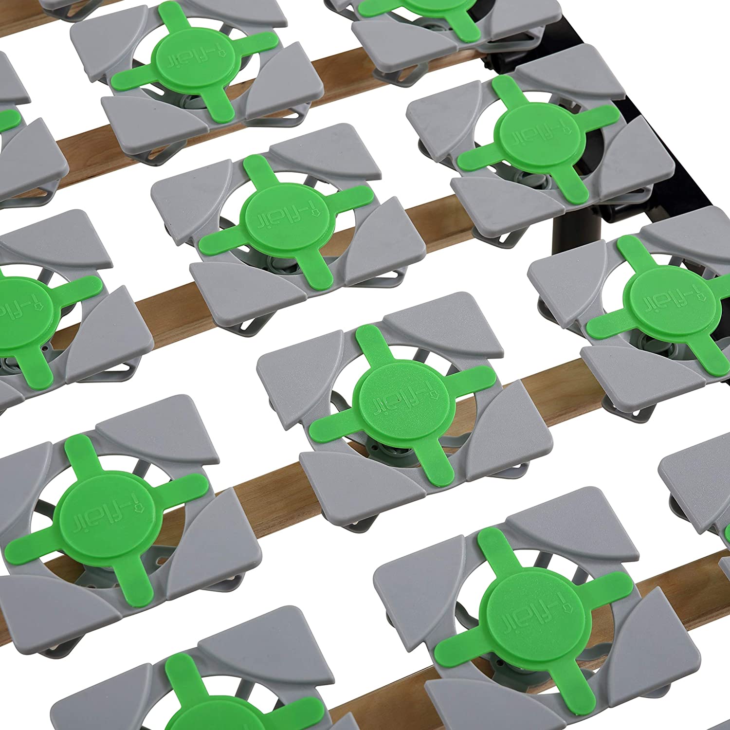 Ergo IF56 Gästebett auf Füßen mit Tellerfedern - für alle Matratzen geeignet IF56 - 80x200 6F