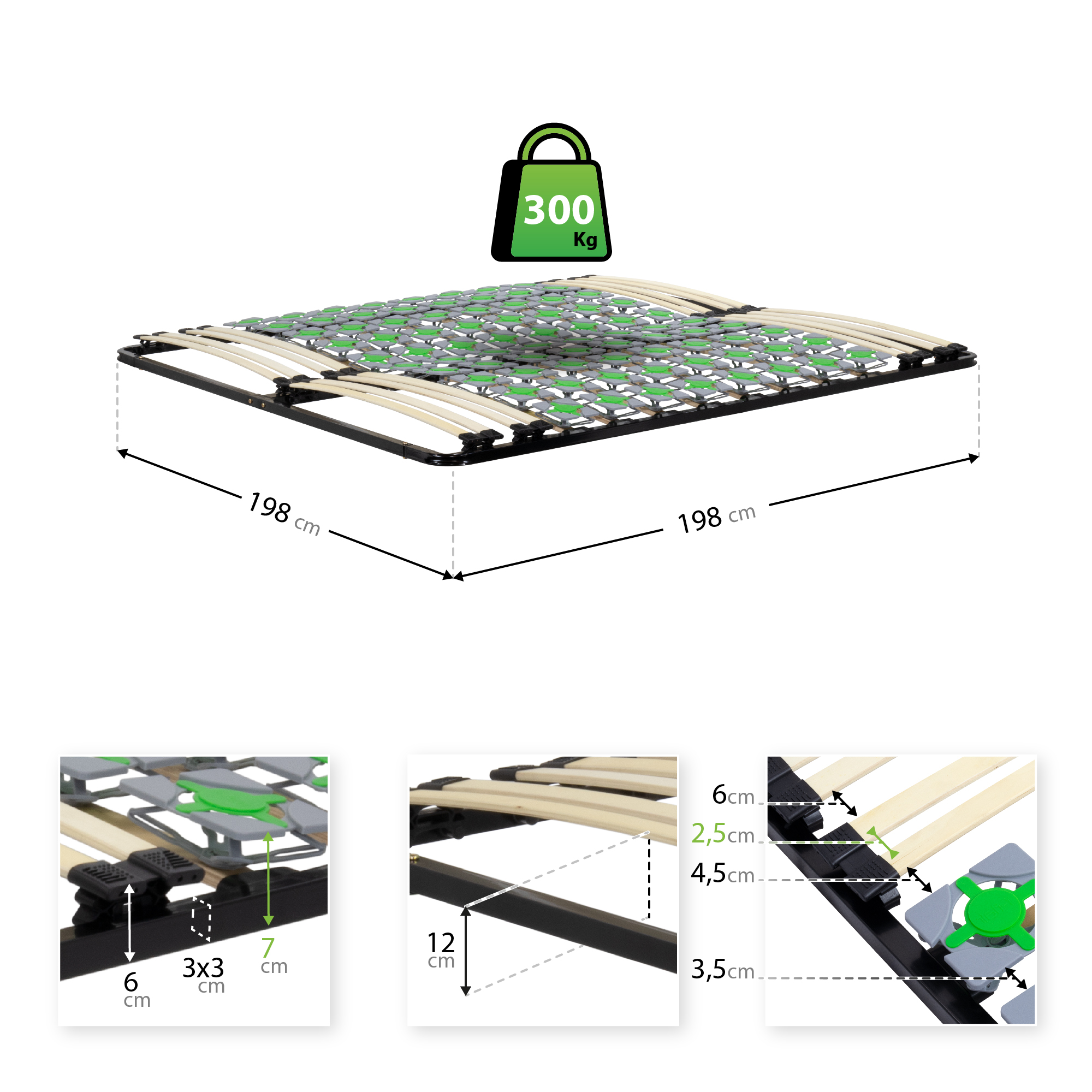 Ergo IF56 - 200x200 cm Ergo IF56 - 200x200 cm